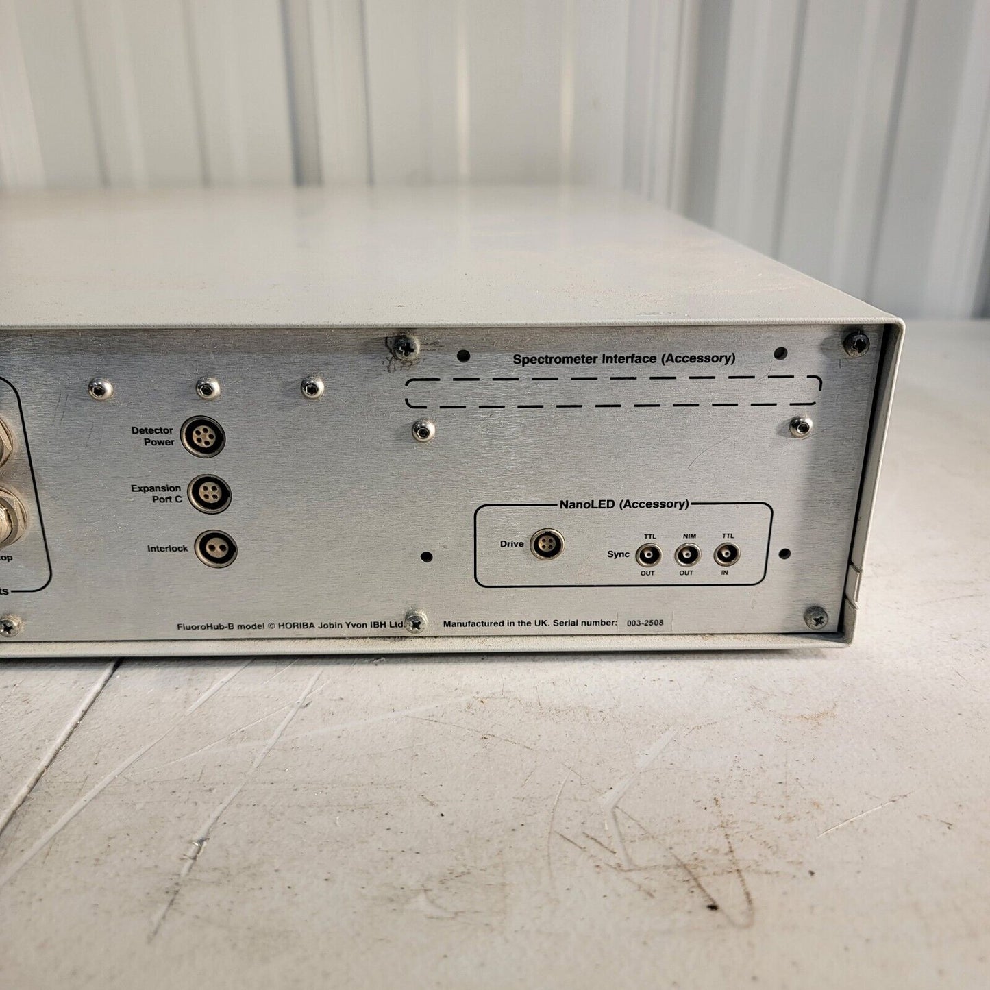 Horiba Jobin Yvon Single Photon Counting Controller FluoroHub Spectrometer