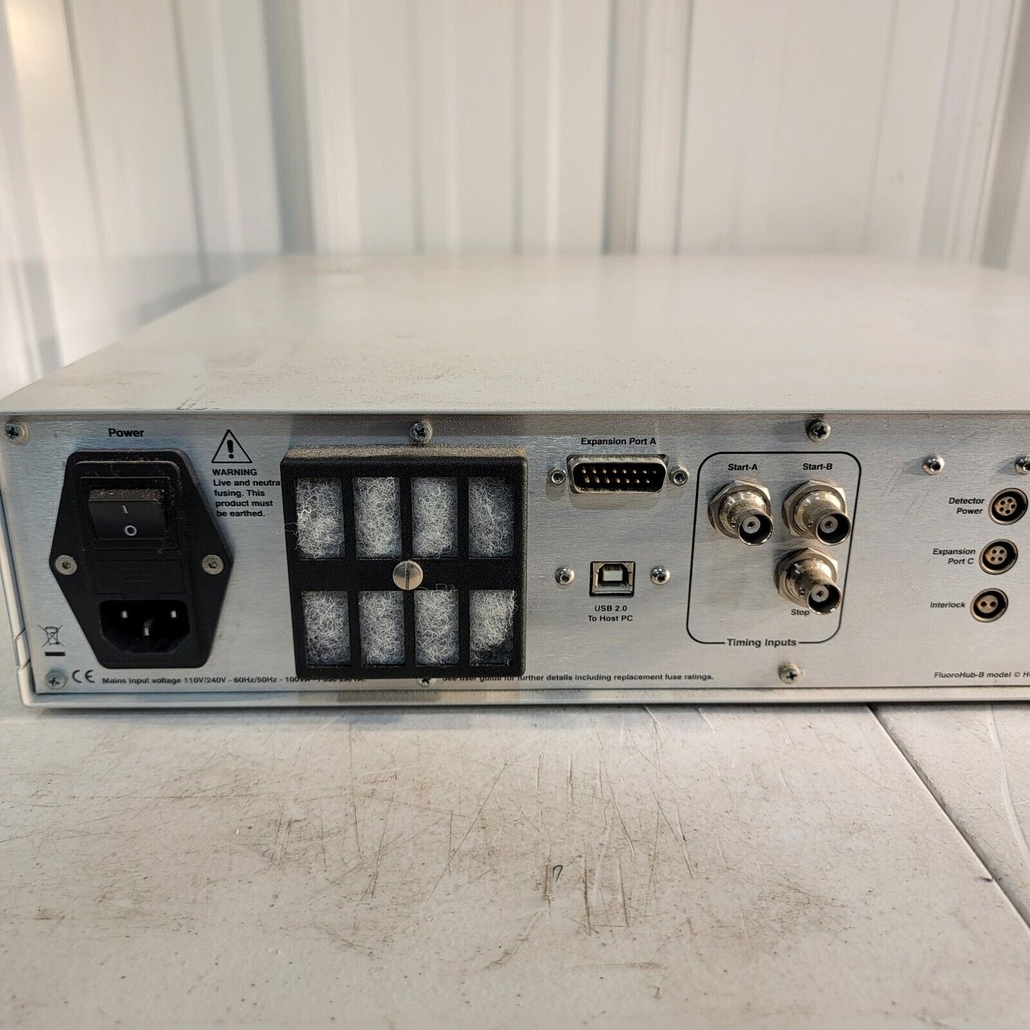 Horiba Jobin Yvon Single Photon Counting Controller FluoroHub Spectrometer
