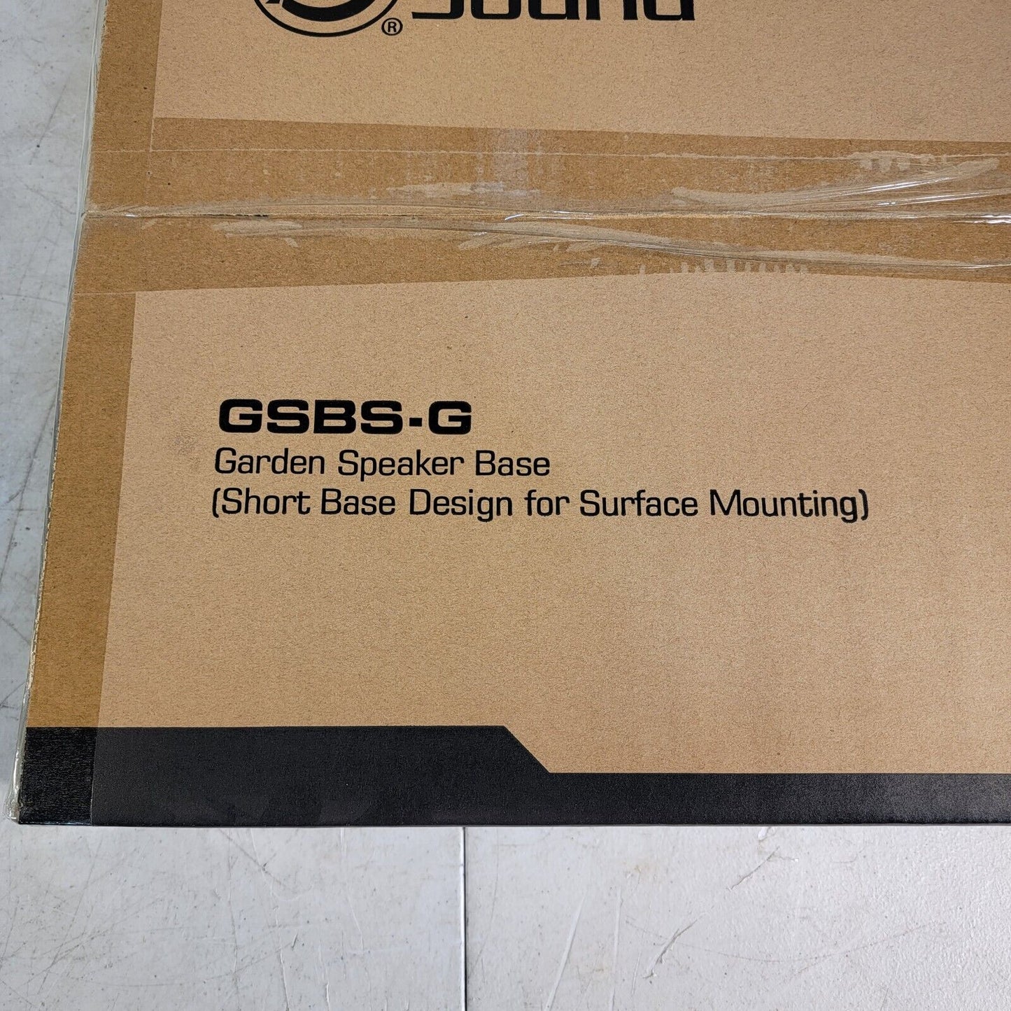 ATLAS SOUND GSBS-G Garden Speaker Base Short Design For Surface Mounting GSBSG