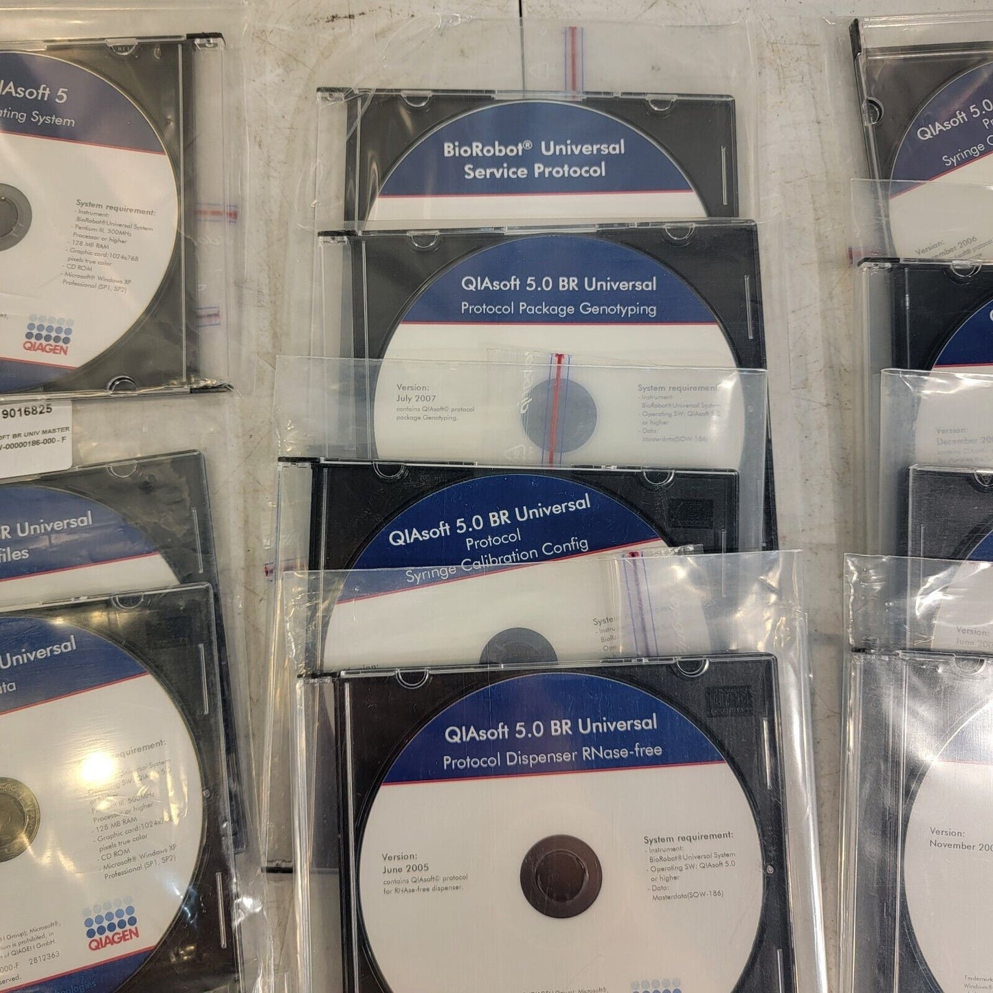 Complete Qiagen Software Package QIAsoft 5.0 BioRobot BR Universal 8000 + Manual