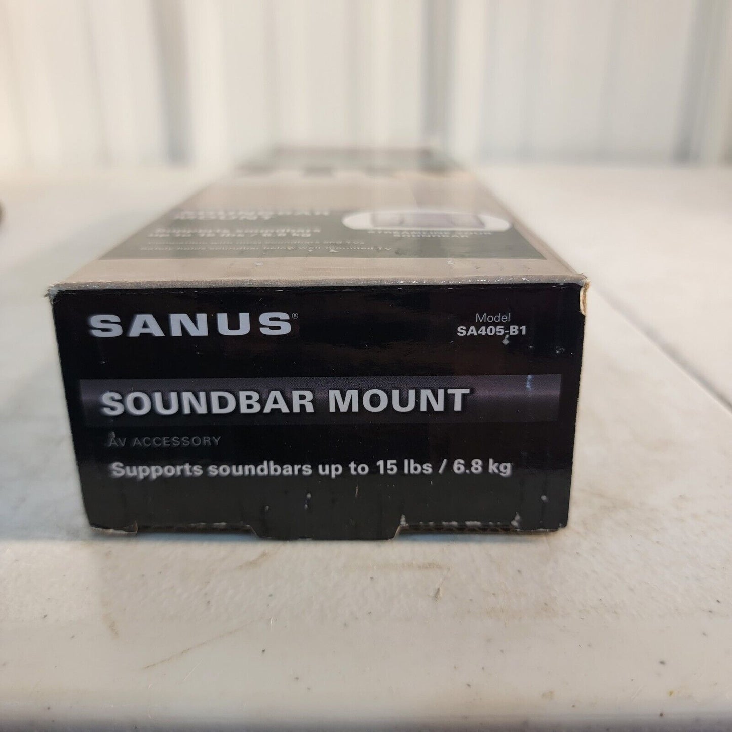 Sanus Soundbar Mount SA405-B1 Supports Weight up to 15lbs