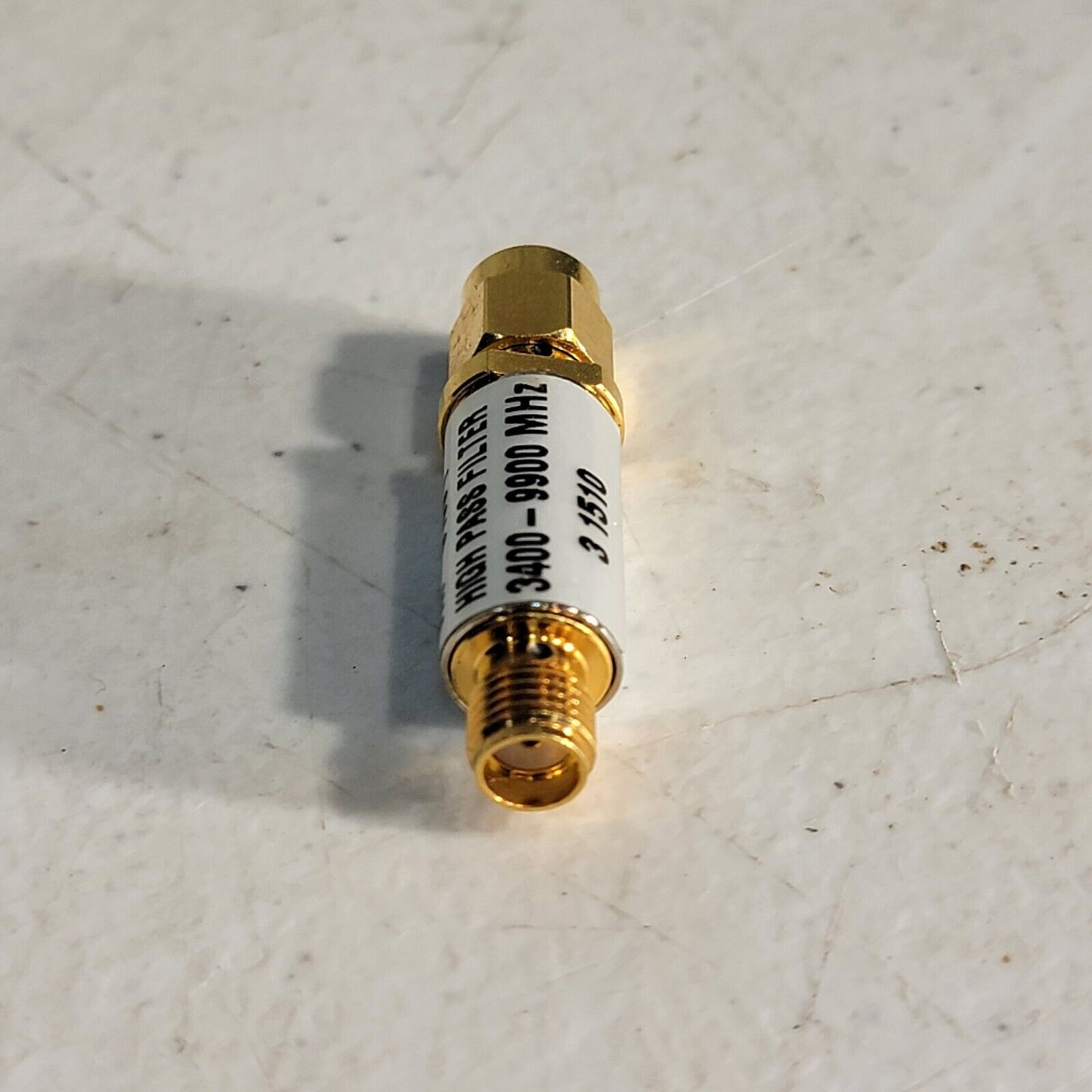 Mini-Circuits VHF-3100+ 3400-9900MHz SMA High Pass Filter