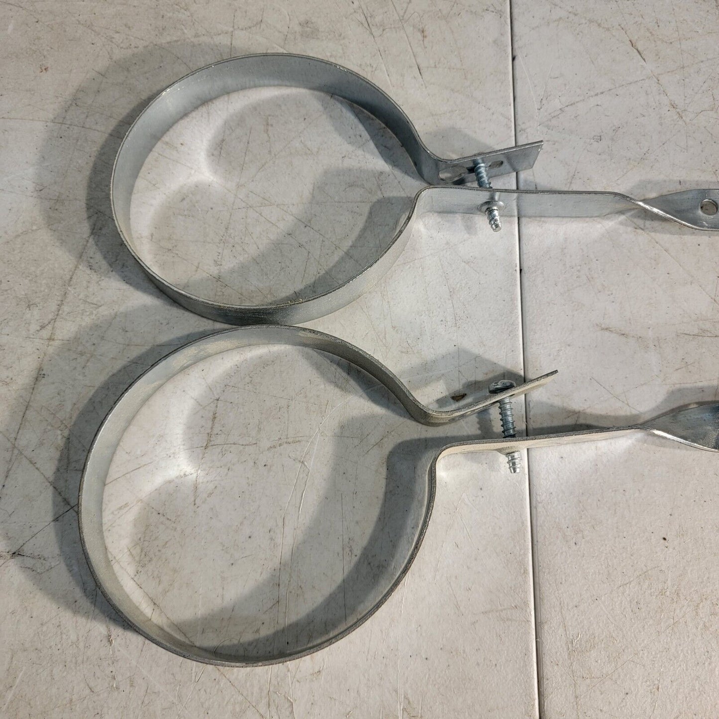 Pack of 2, 4" DWV Hanger, Galvanized