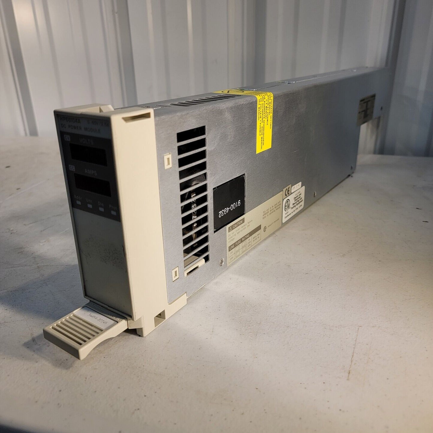 HP Agilent Keysight 66104A DC Power Module 0-60V 2.5A For 66000A Mainframe