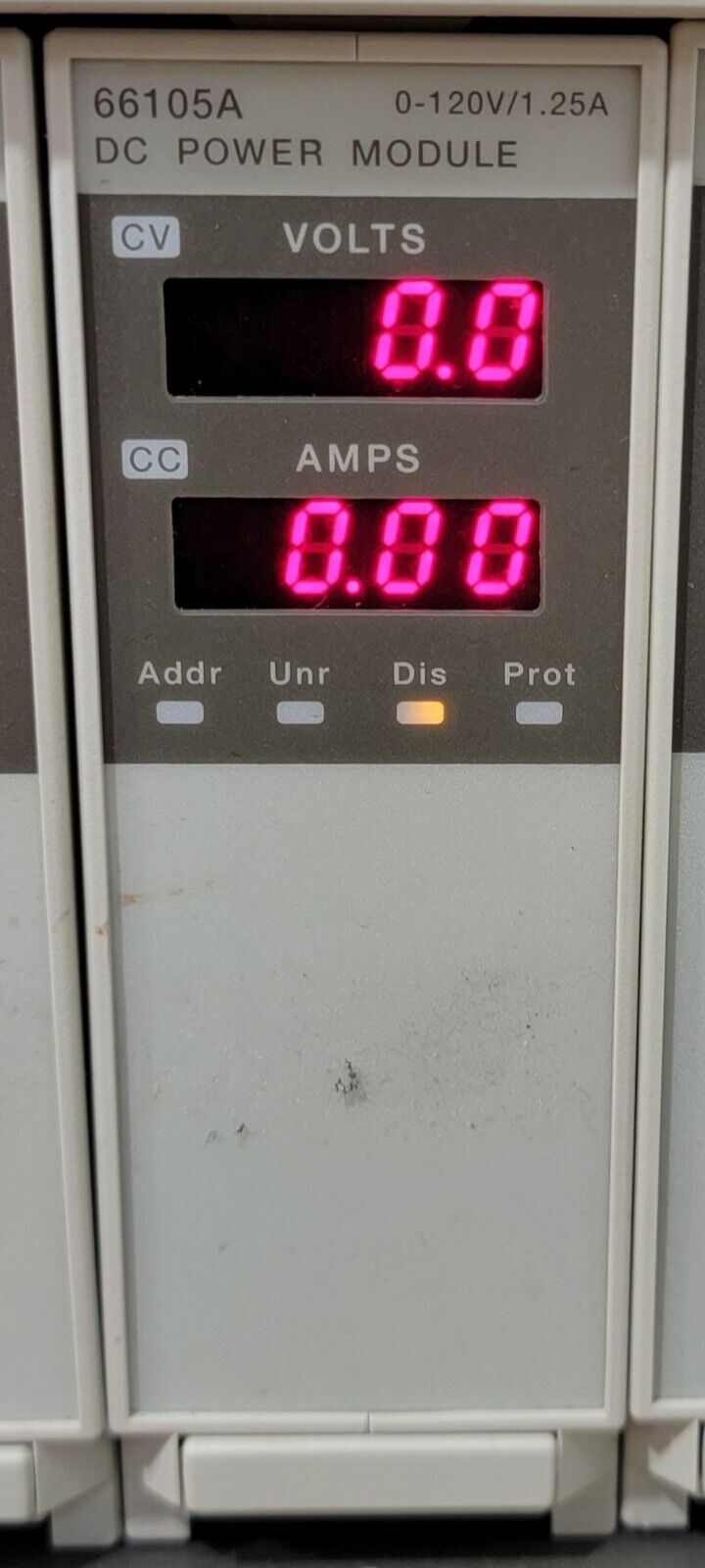 HP Agilent Keysight 66105A DC Power Module 0-120Volt DC, 1.25A
