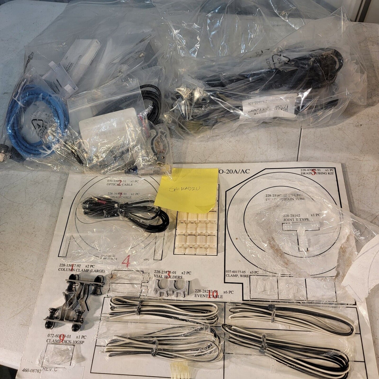 Shimadzu GC-2010 Plus Gas Chromatograph w/ PC + Software + Accessories