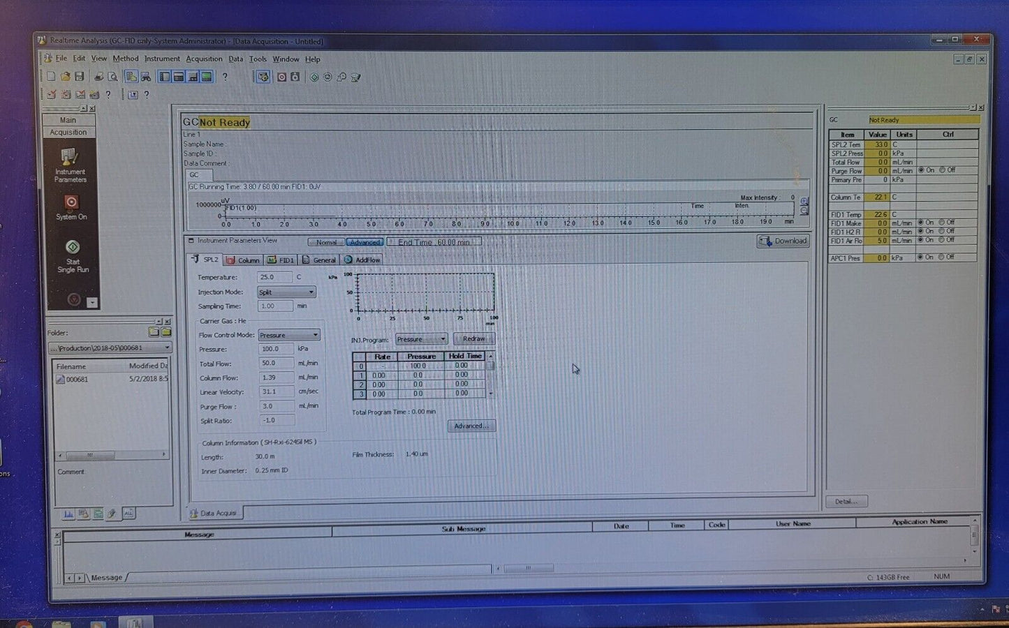 Shimadzu GC-2010 Plus Gas Chromatograph w/ PC + Software + Accessories