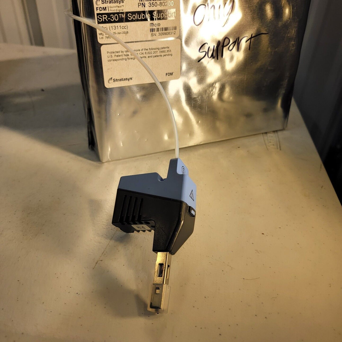 Stratasys SR-30 Soluble Support Cartridge For 3D Mojo Printers 1/3 Full