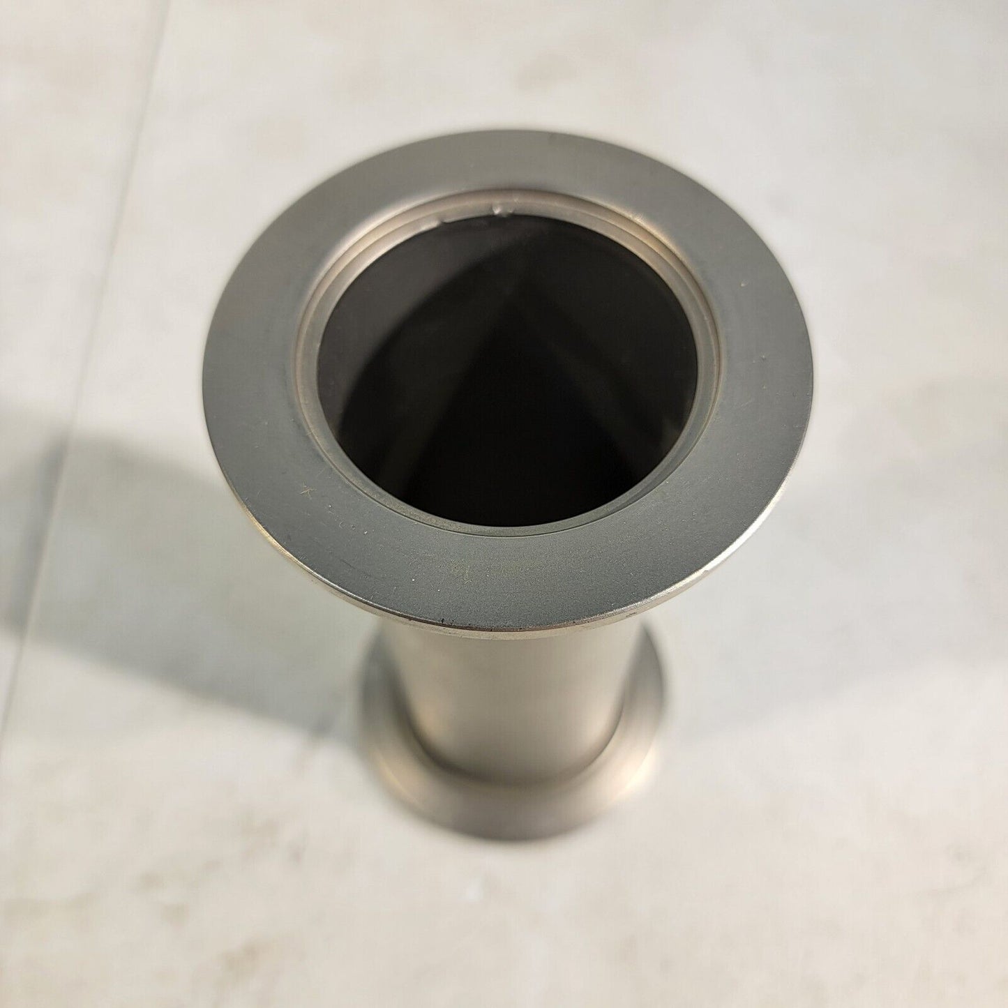 KF50 NW50 Full Nipple 5.5" Long End-to-end High Vacuum Fitting Stainless Steel
