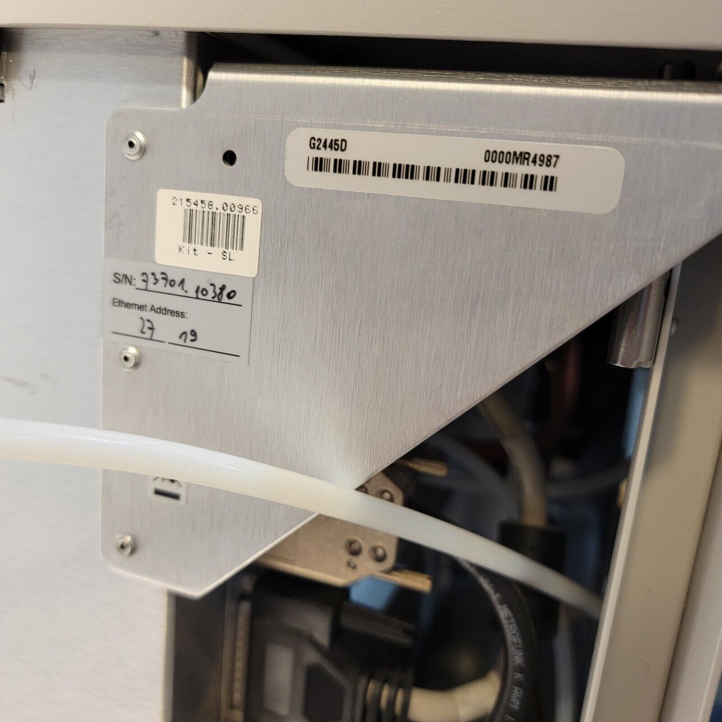 UNTESTED Agilent LC/MSD Trap SL Mass Detector Chromatography High Vacuum G2445D
