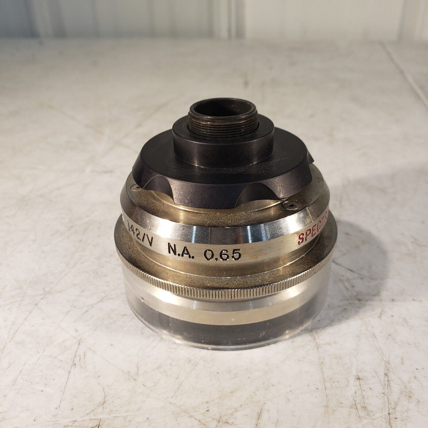 Spectra-Tech Reflachromat 32x 142/V N.A 0.65 Microscope Objective