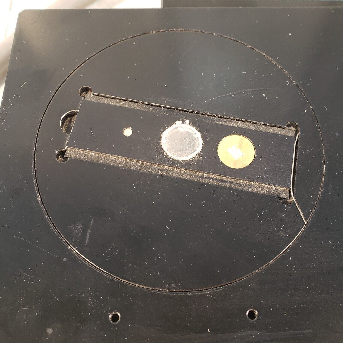 Spectra-Tech 0047-445 Microscope Stage w/ Motorized And Manual X-Y Translation