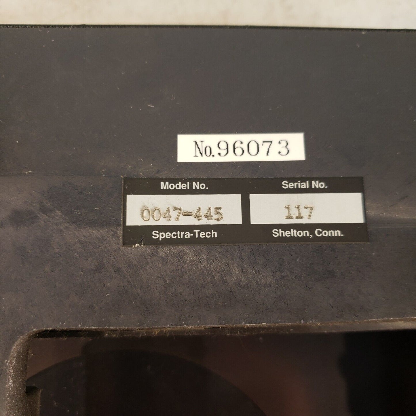 Spectra-Tech 0047-445 Microscope Stage w/ Motorized And Manual X-Y Translation