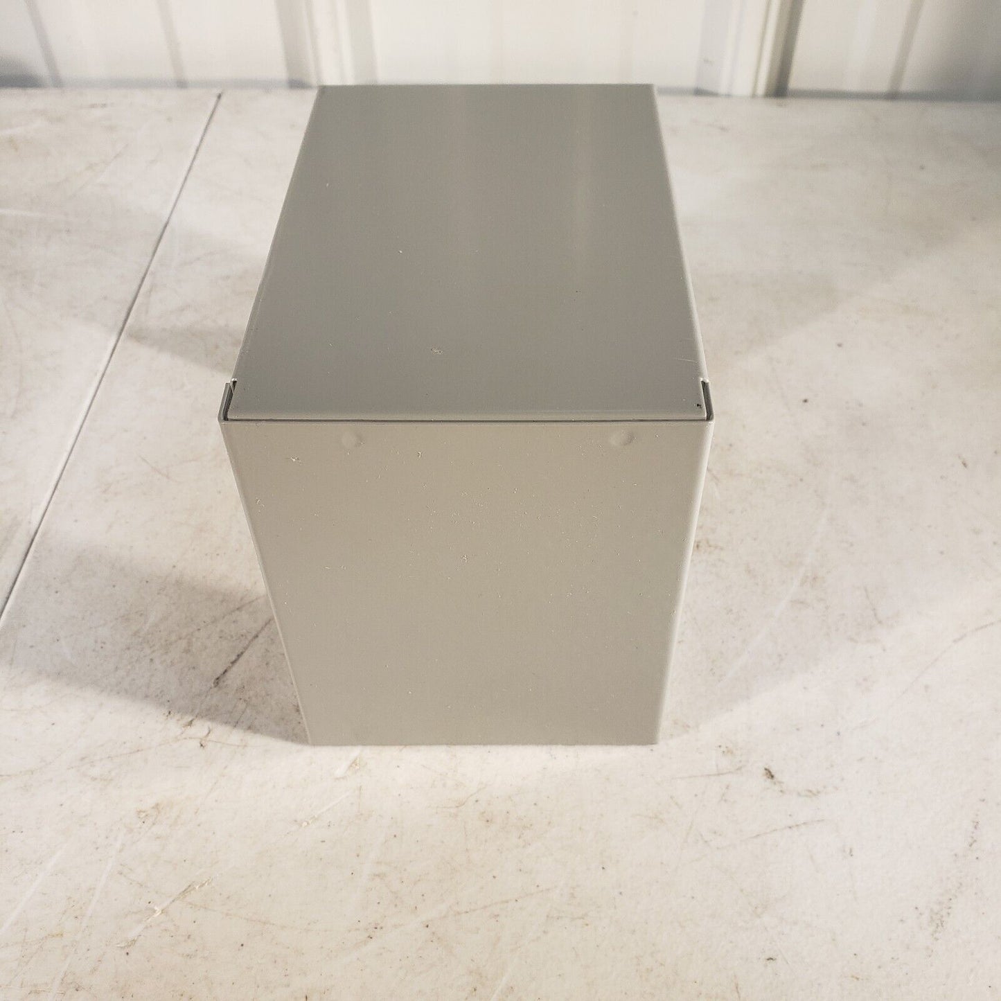 Steel Project Box 6" x 5" x 4" w/ Two Side Plates 6" x 5" and Plate Screws