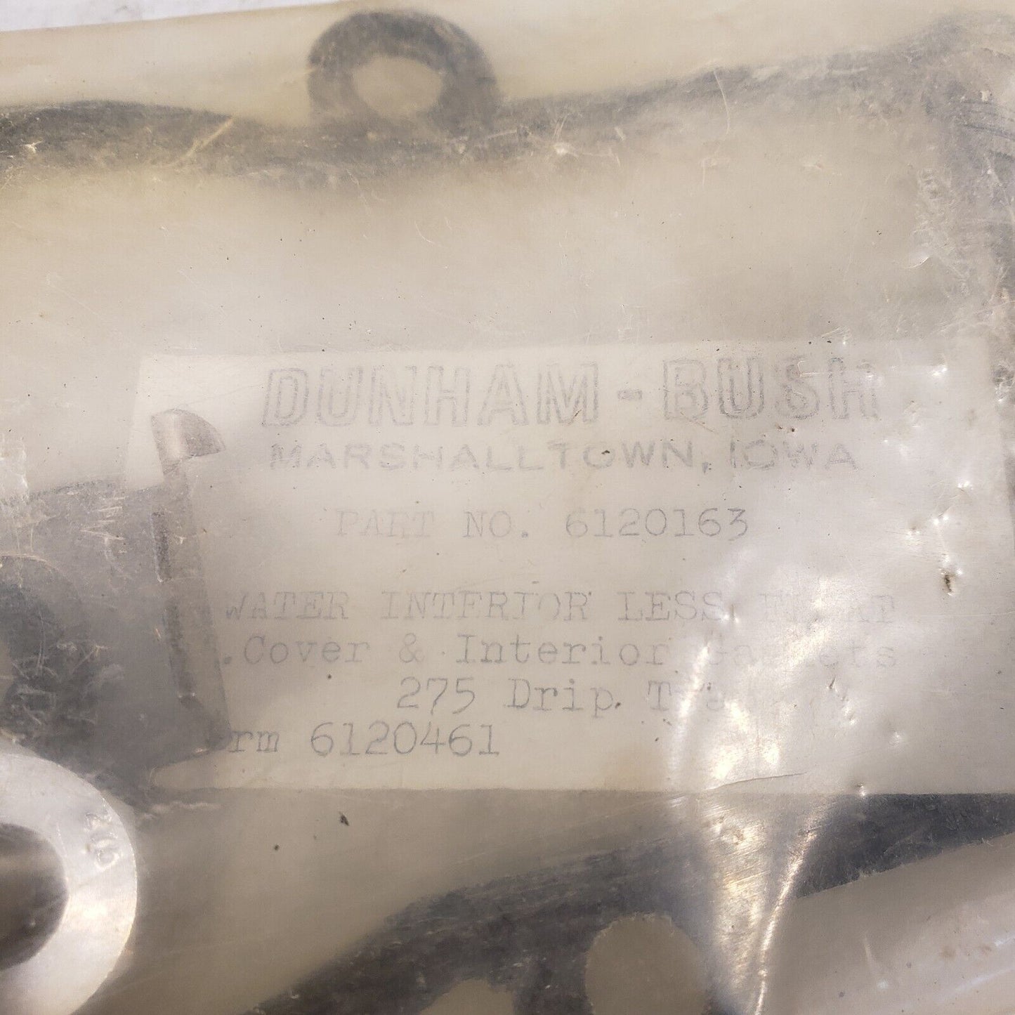 Dunham-Bush 6120168 2-7/8" Float Series 27 And 80 Drip Traps Ball and Gasket Kit