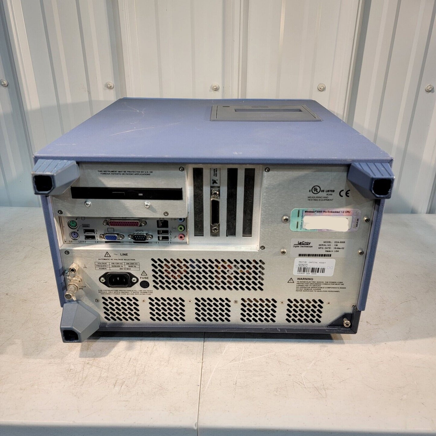 LeCroy DDA-5005 XL 5GHz 20GS/s 4-Ch. Disk Drive Analyzer Xstream Oscilloscope