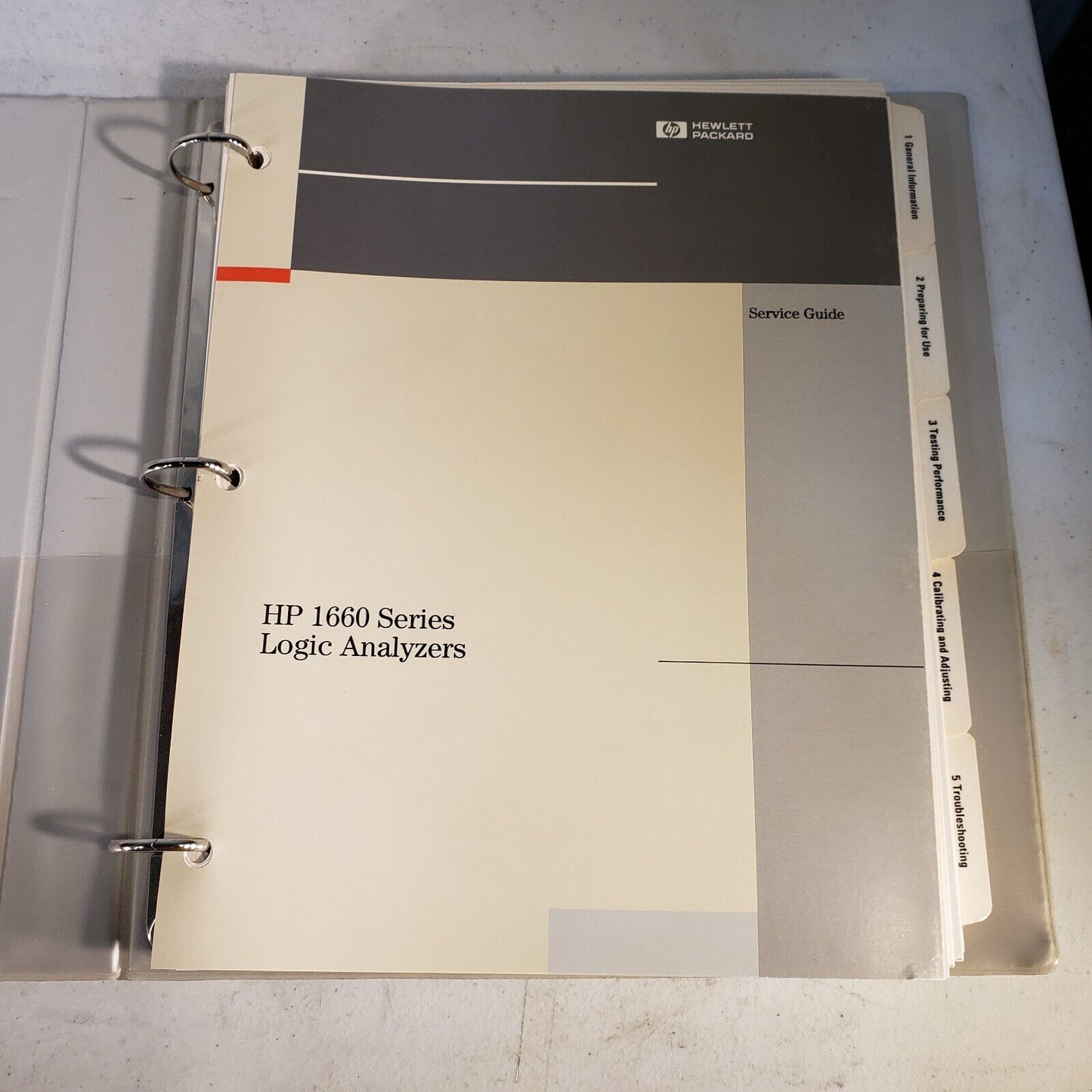 Hewlett-Packard HP 1660 Series Logic Analyzers Service Guide 01660-90901