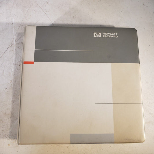 Hewlett Packard 1660 Series Logic Analyzers Programmer's Guide 01660-90902