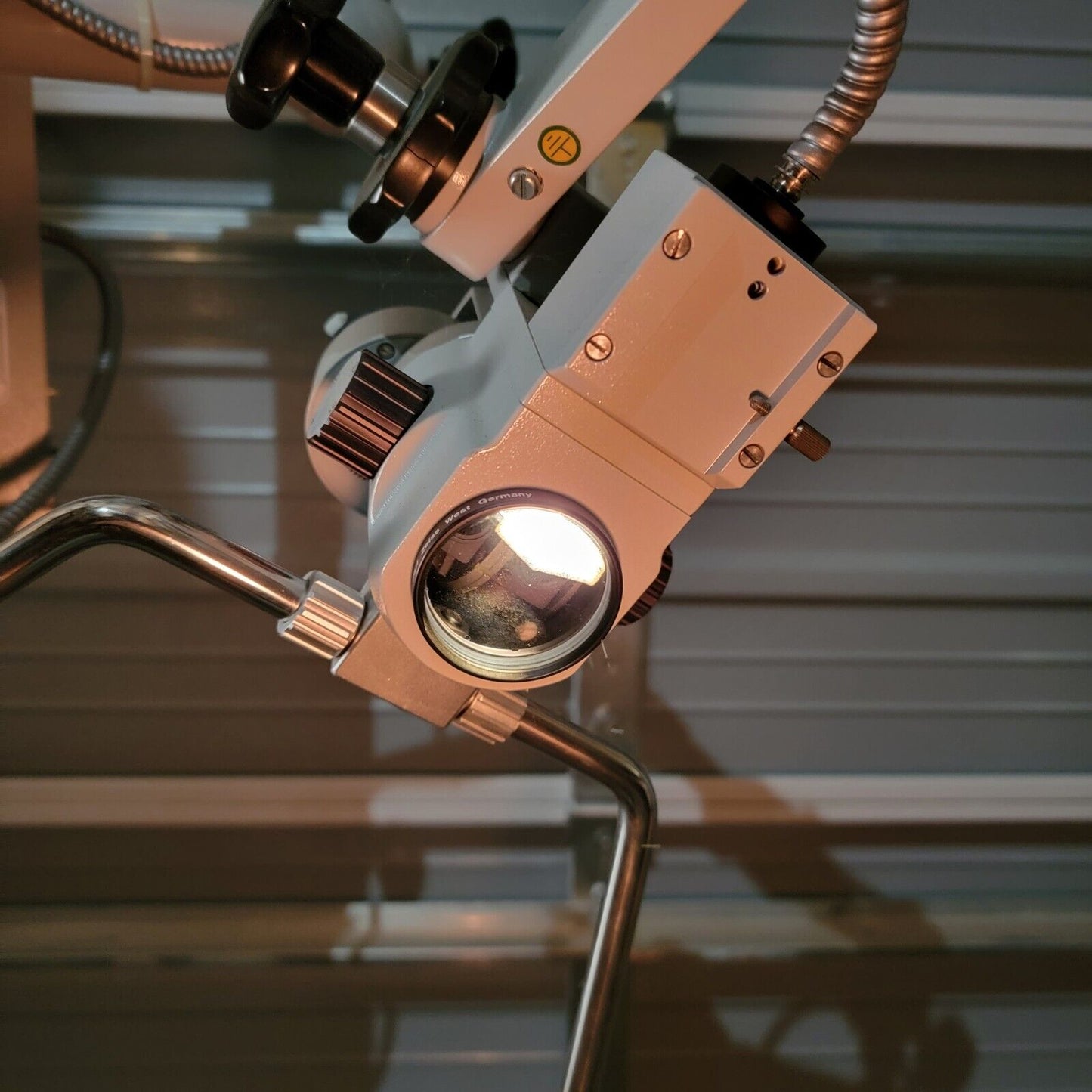Carl ZEISS OpMi-1 Stereo Zoom Microscope F=170 12,5x/18B Eyepiece 12.5x w/ Boom