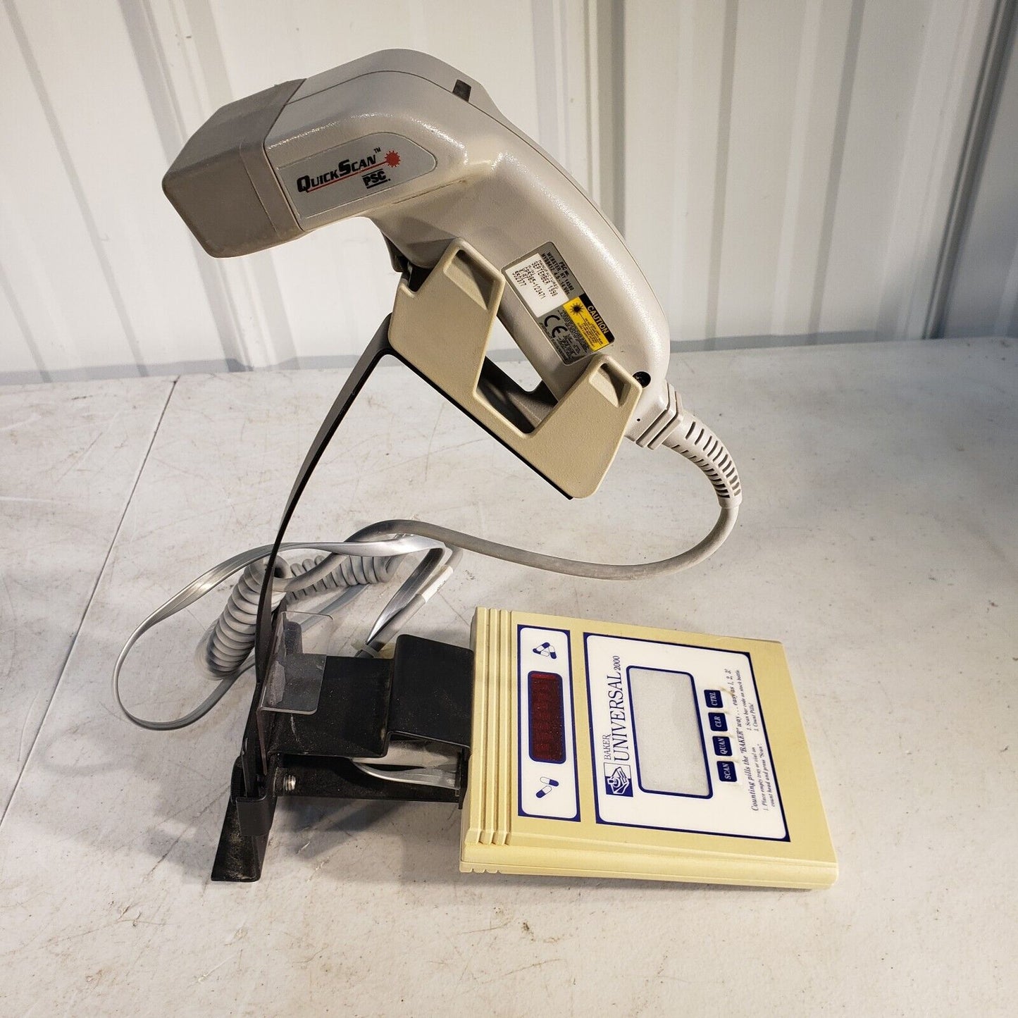 McKesson Baker Universal 2000 Scanner And Operating Manual. SCALE NOT INCLUDED