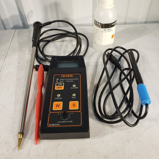Hanna HI993310 Direct Soil Activity and Solution Conductivity Measurement Kit