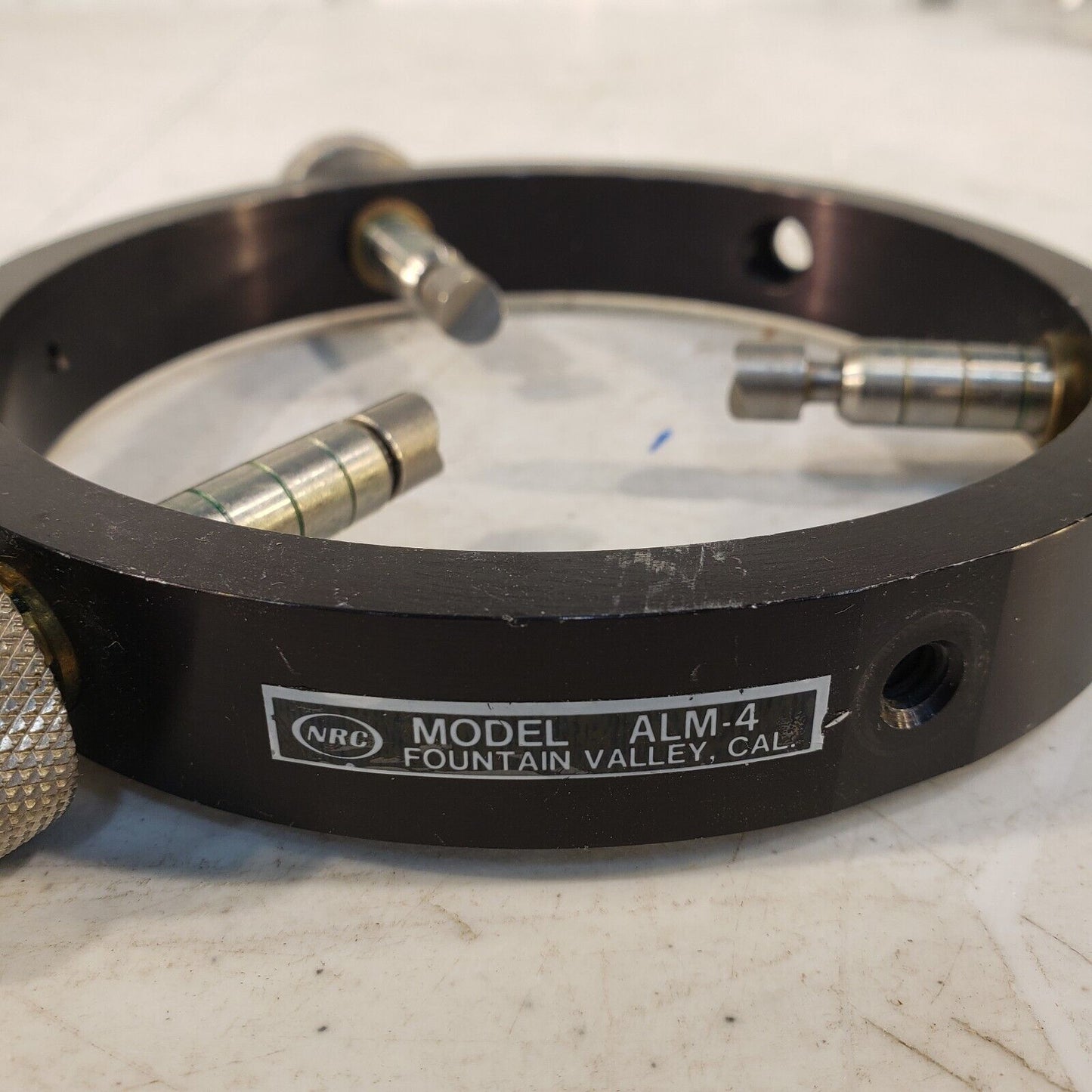 NRC Newport Model ALM-4 Adjustable Lens Mount - 4" Aluminum