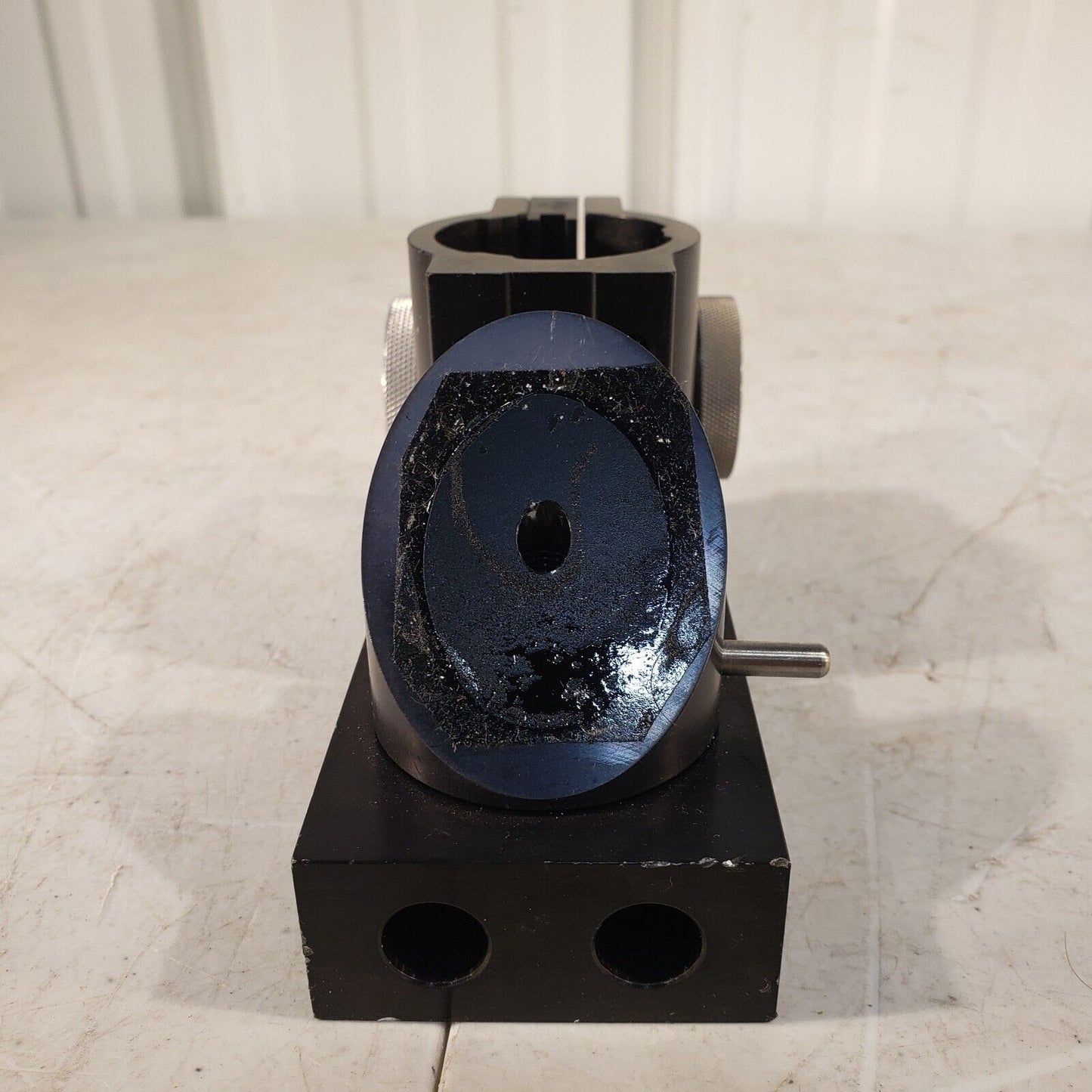 45⁰ Mirror Mount w/ Vertical Geared Adjuster 1-1/2" Diameter Optical Aluminum