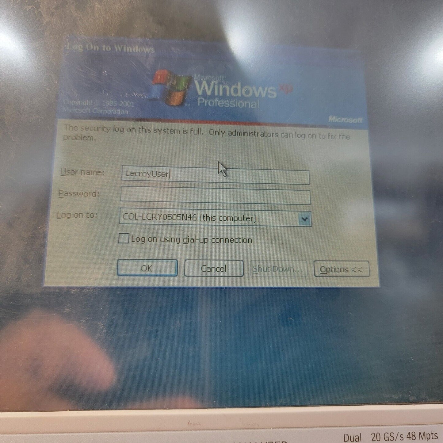 LeCroy DDA-5005A XL 5GHz 20GS/s 4-Ch. Disk Drive Analyzer Xstream Oscilloscope