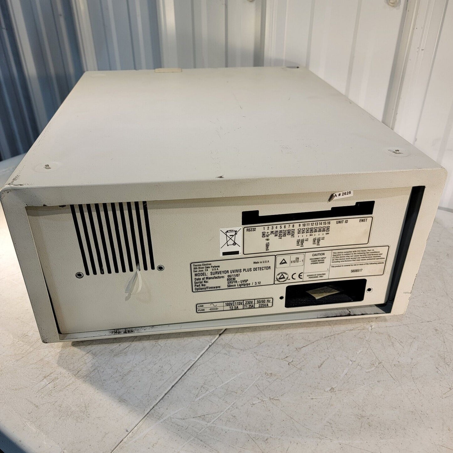 PARTS Thermo Electron Surveyor UV/VIS Plus Detector Frame Case and Monochromator