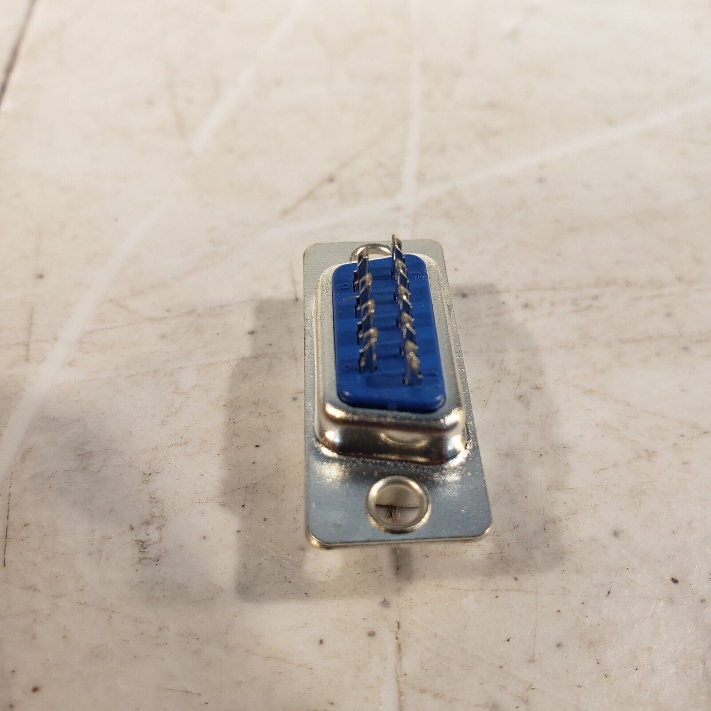 *Pack Of 11* D-Sub 9 Pin Male Connectors DE-9 DB-9 Type Blue/Black DB9 DE9