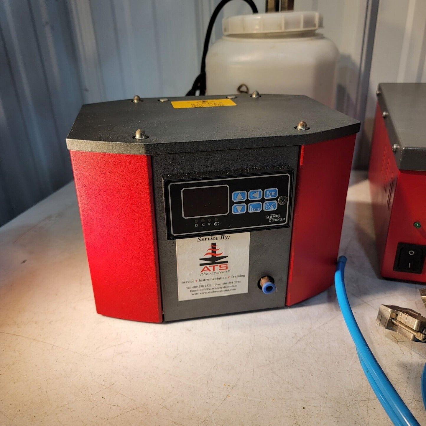 ATS Rheosystems Reologica ViscoTech Dynamic Shear Rheometer Asphalt Testing SHRP