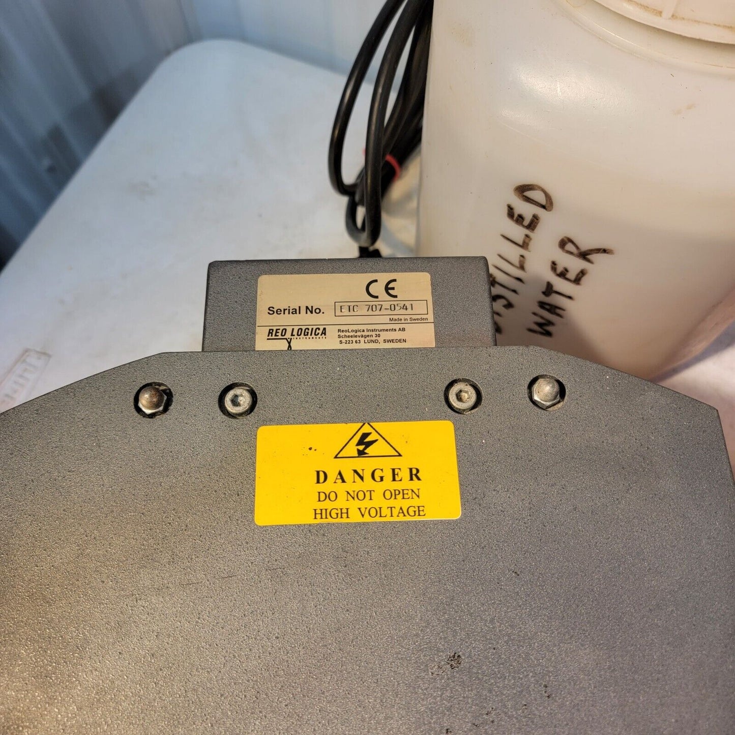 ATS Rheosystems Reologica ViscoTech Dynamic Shear Rheometer Asphalt Testing SHRP