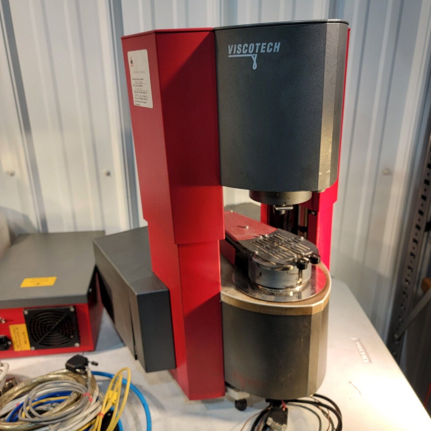 ATS Rheosystems Reologica ViscoTech Dynamic Shear Rheometer Asphalt Testing SHRP