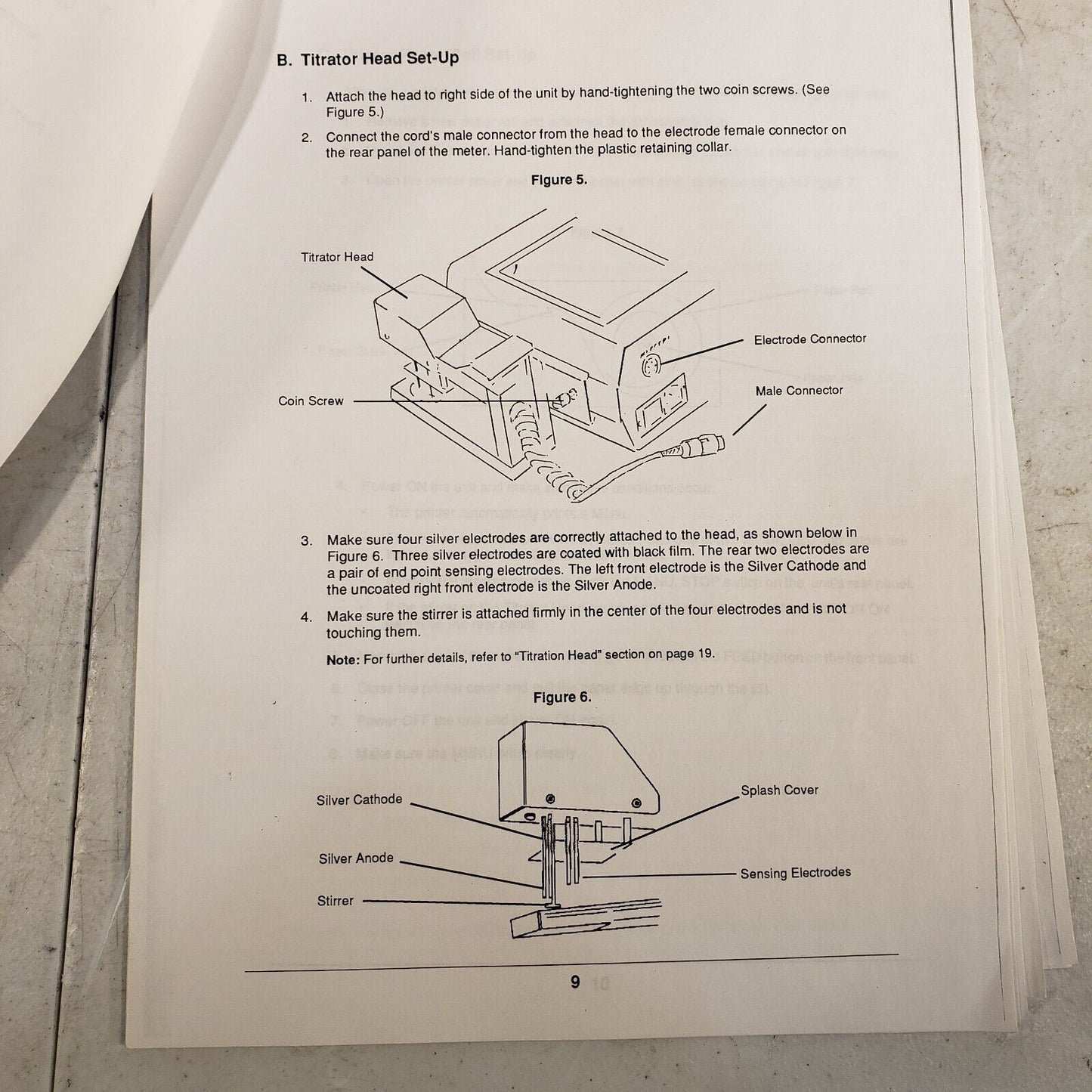 Buchler Instruments 433-5300 Chloride Station 110V w/ Instruction Manual
