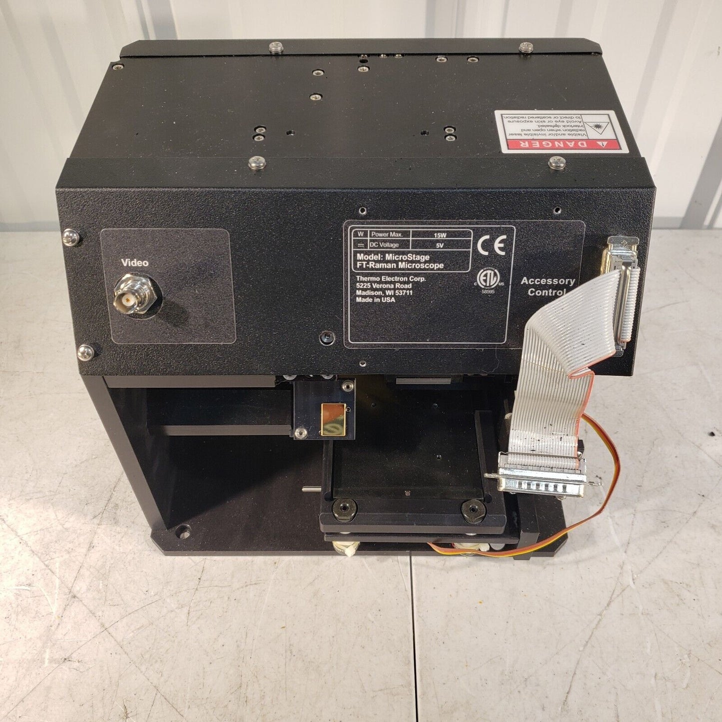 Thermo Electron MicroStage FT-Raman Microplate Microscope Spot Size 1mm/50um