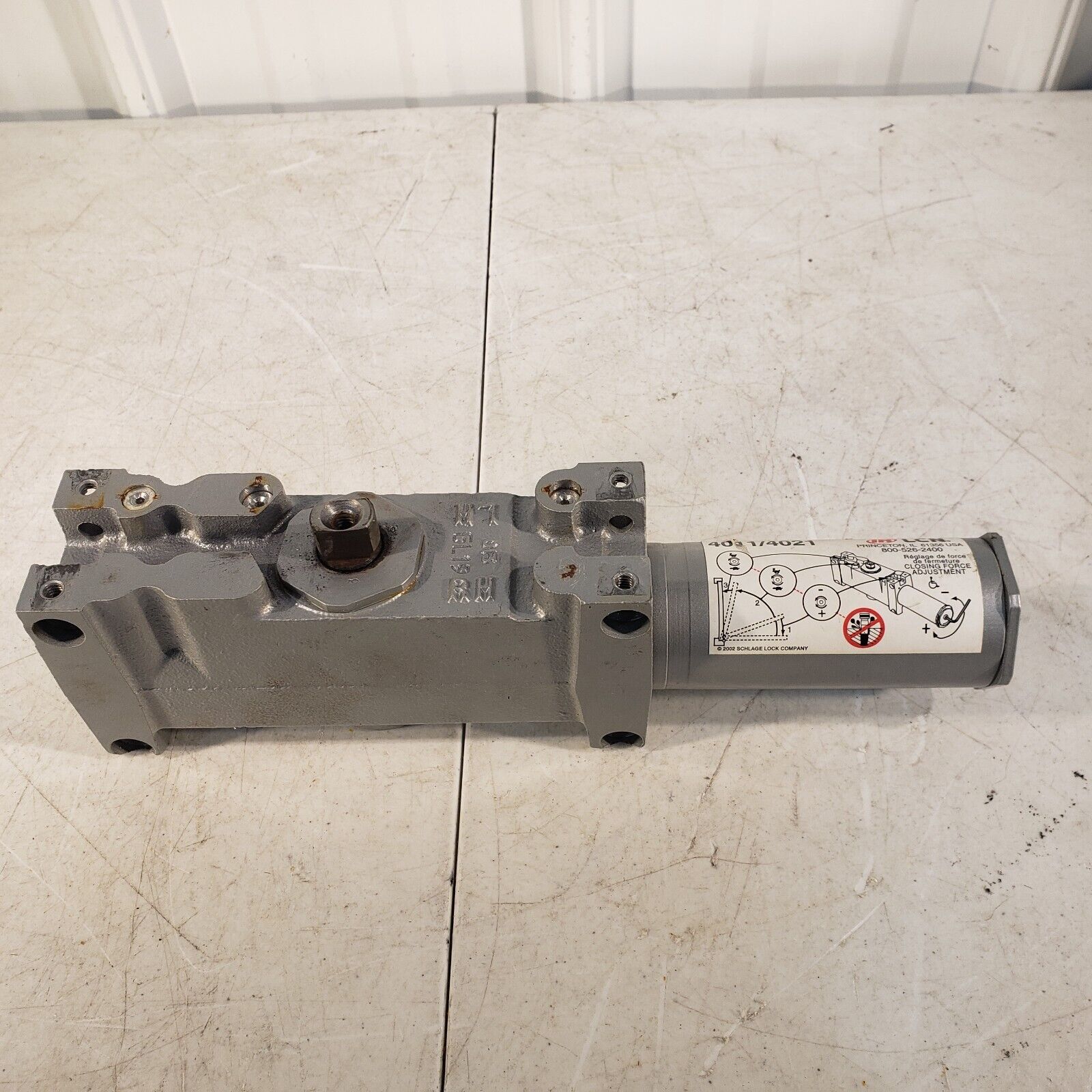 IR LCN 4011/4021 Parallel Door Closer, Hydraulic Body Only, CW Motion