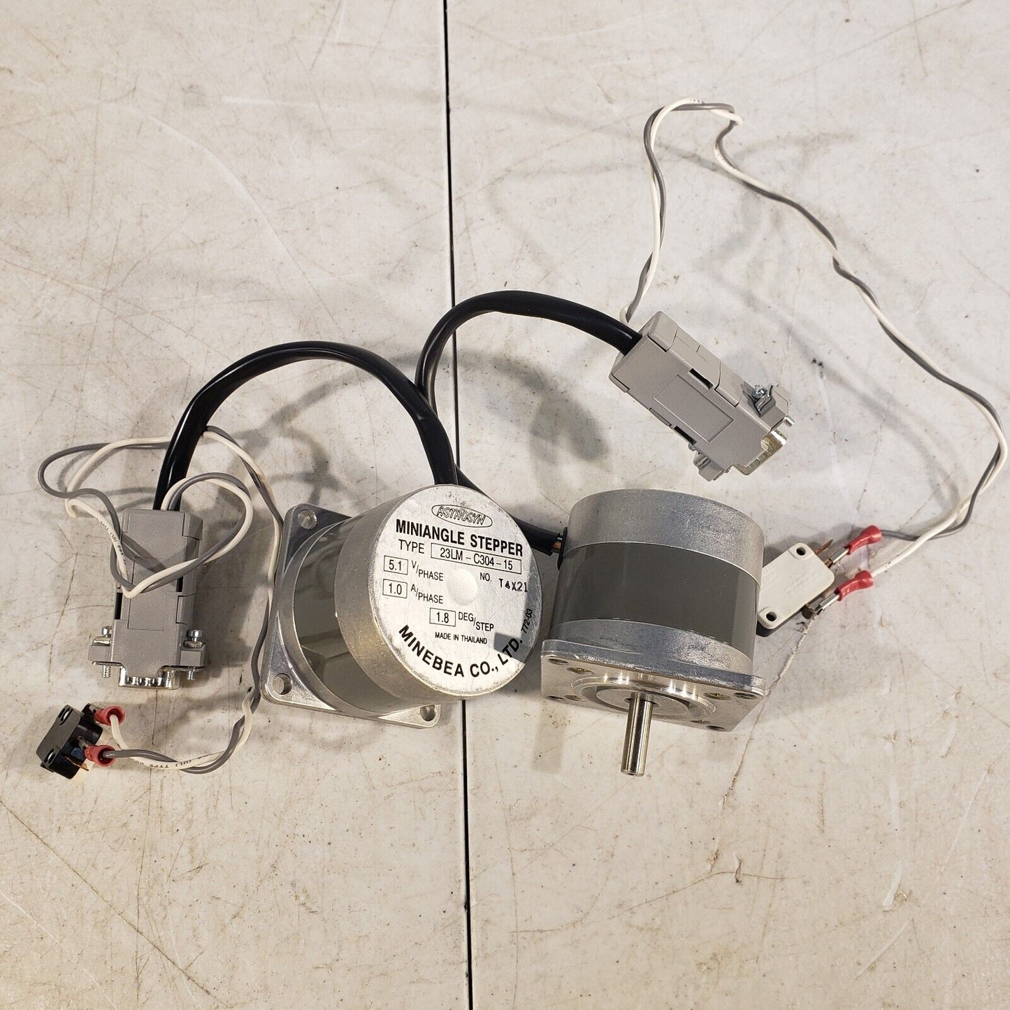Arrick Robotics MD-2 Dual Axis Stepper Motor System w/ 2 Motors 50oz/in 9 Degree