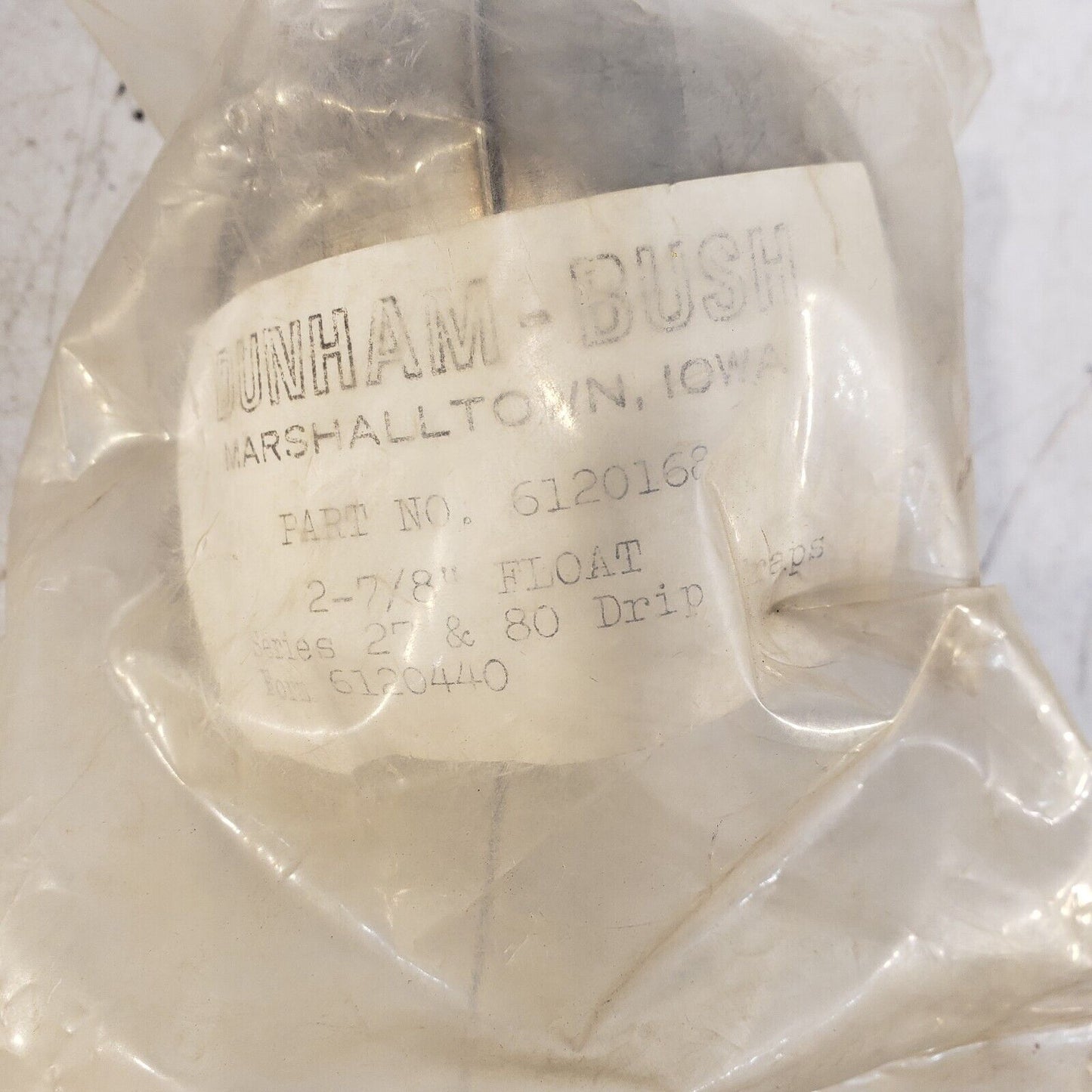Dunham-Bush 6120168 2-7/8" Float Ball For Series 27 And 80 Drip Traps