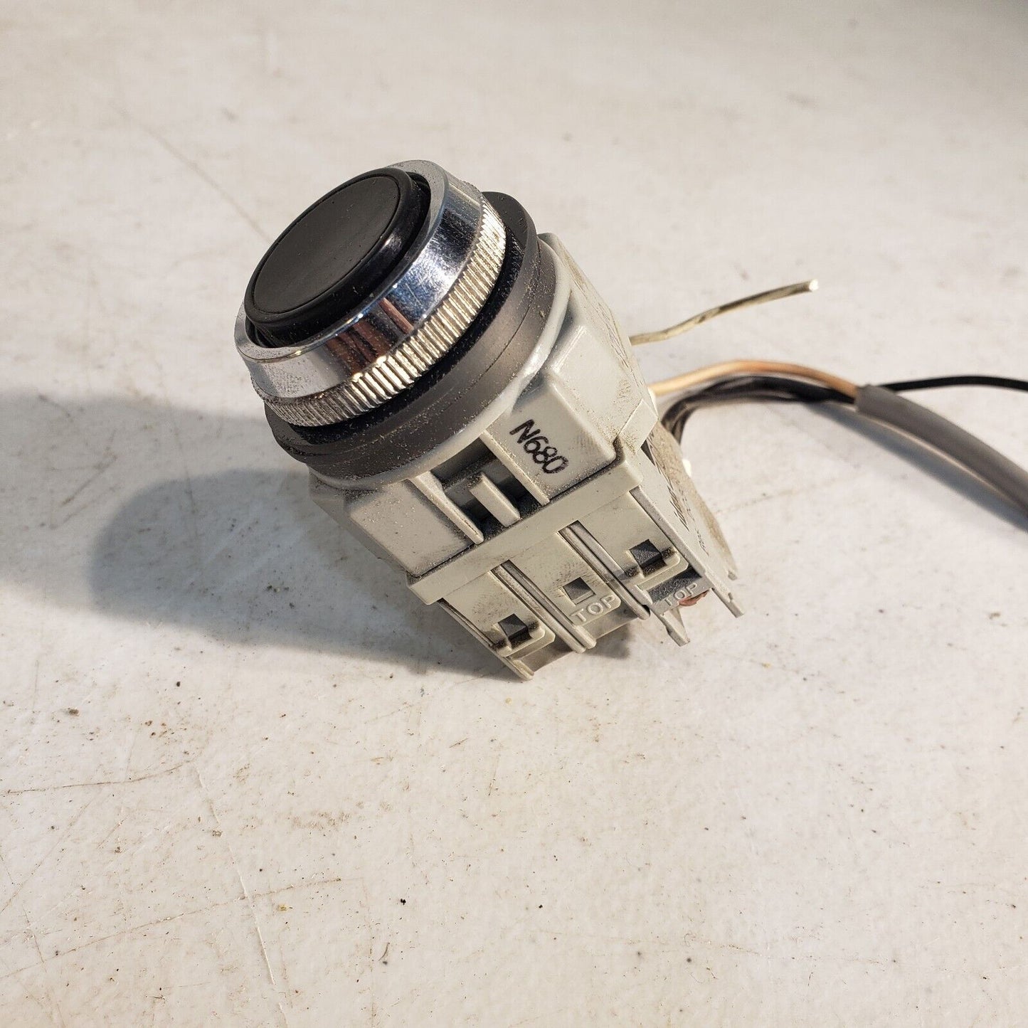 StraPack 0710-110105 Start Switch Black Idec ZCI-C1 for RQ-8