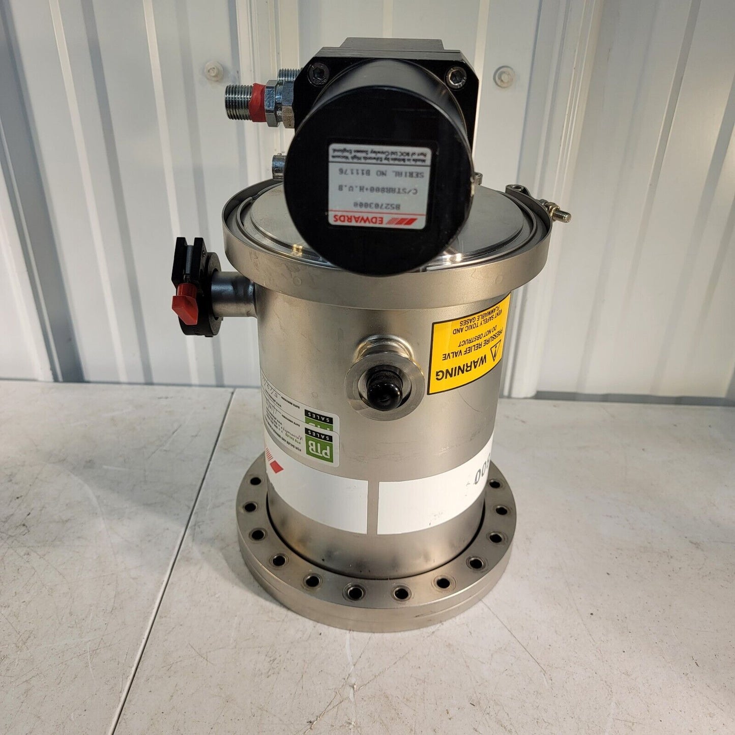 Edwards Coolstar 800 Cryogenic Ultra High Vacuum Pump 8" CF DN160CF + HVB