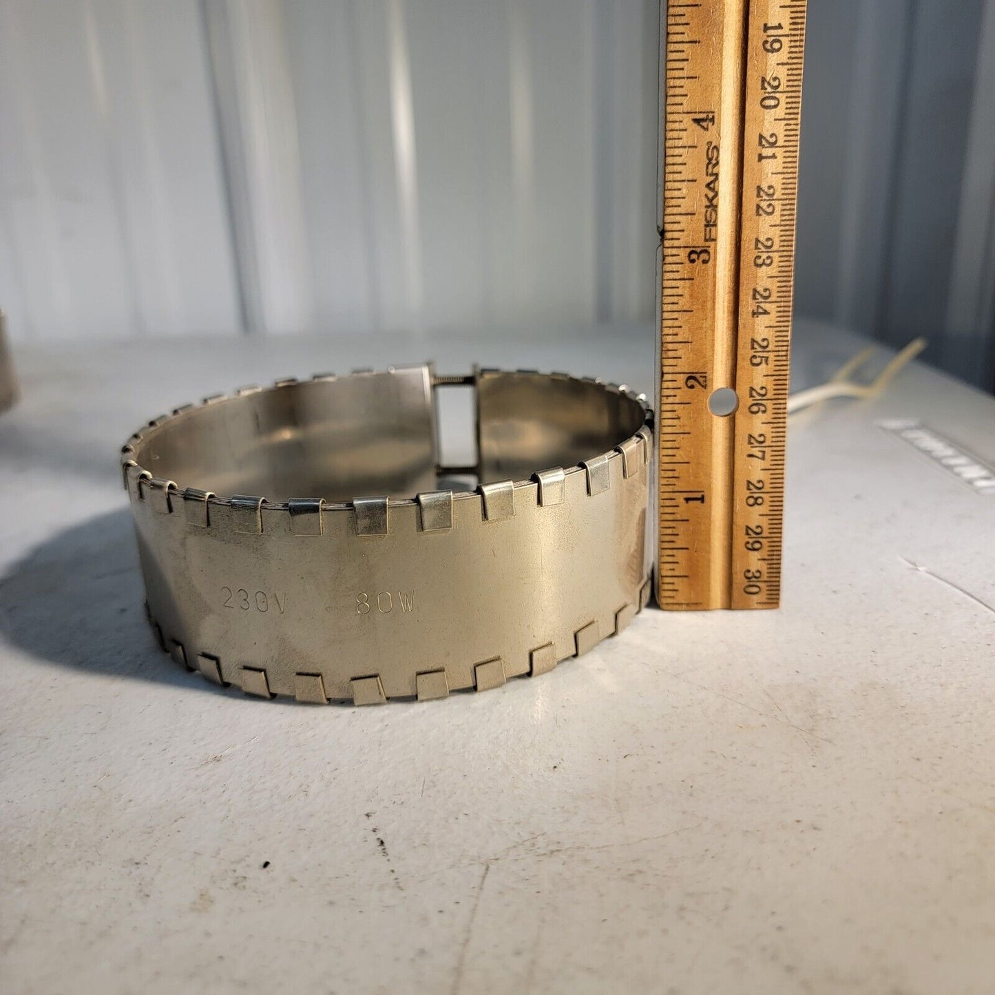 4.5" CF Conflat Flange Bakeout Heater Coil 230v 80W DN63CF Flange Jacket