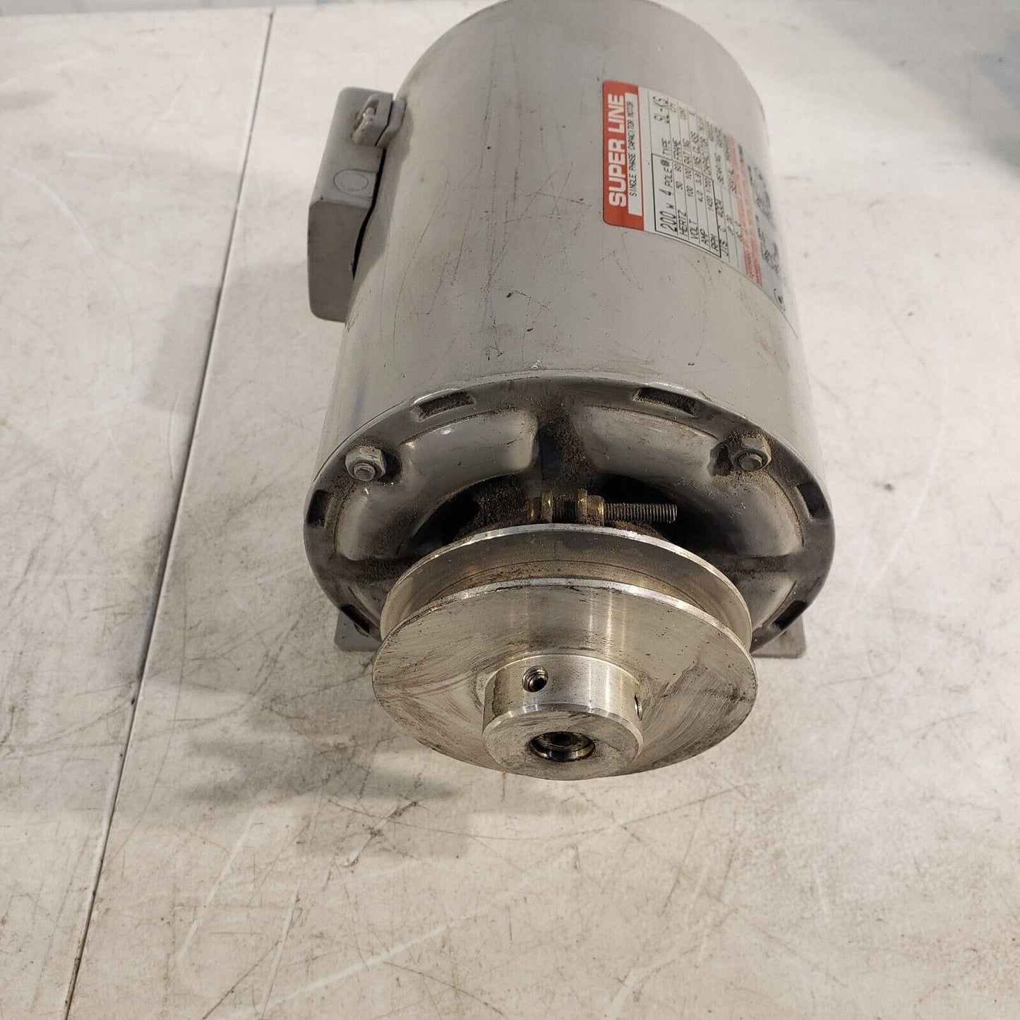 StraPack 900-06-10110 Sealing Motor (M1) for RQ-8, Super Line Single Phase