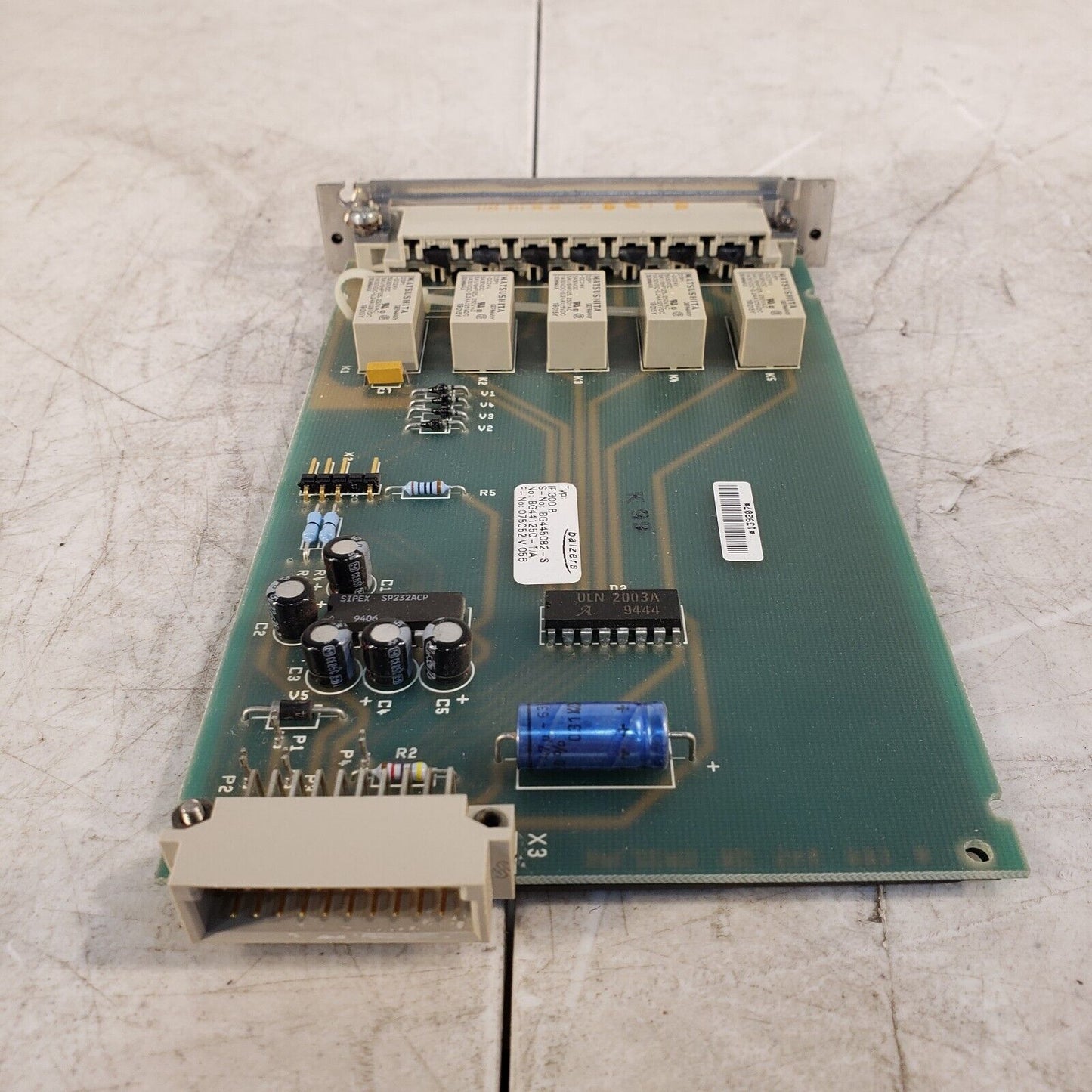 Balzers IF 300 B IF300B Module For TPG 300 Vacuum Gauge Controller, High Vacuum