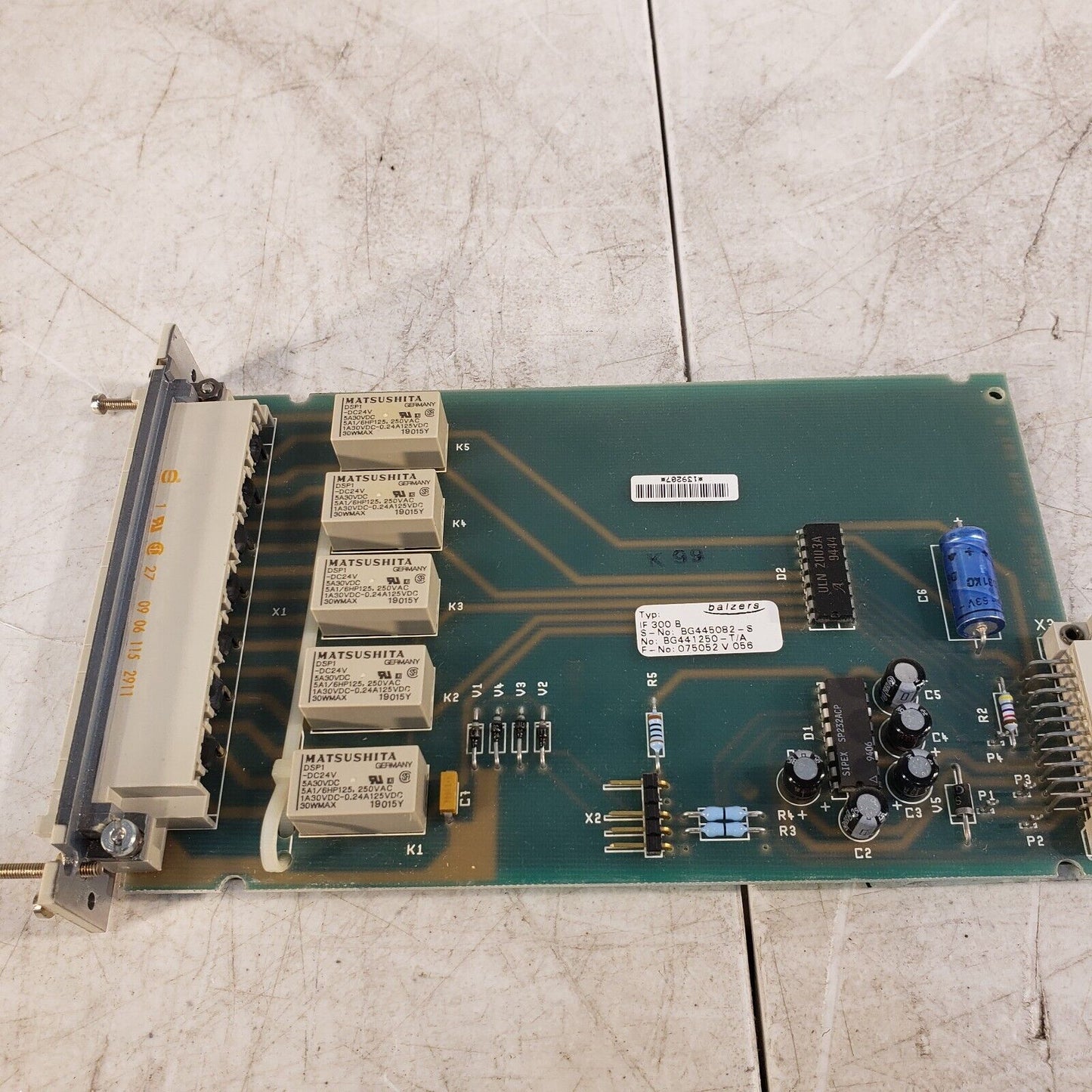 Balzers IF 300 B IF300B Module For TPG 300 Vacuum Gauge Controller, High Vacuum
