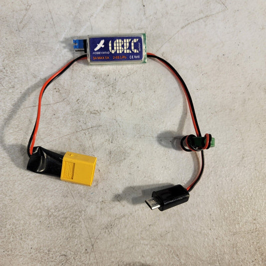 HobbyWing 3A UBEC 5A Max 5-9v w/ RF Noise Reduction RC Output BEC 3A-6S