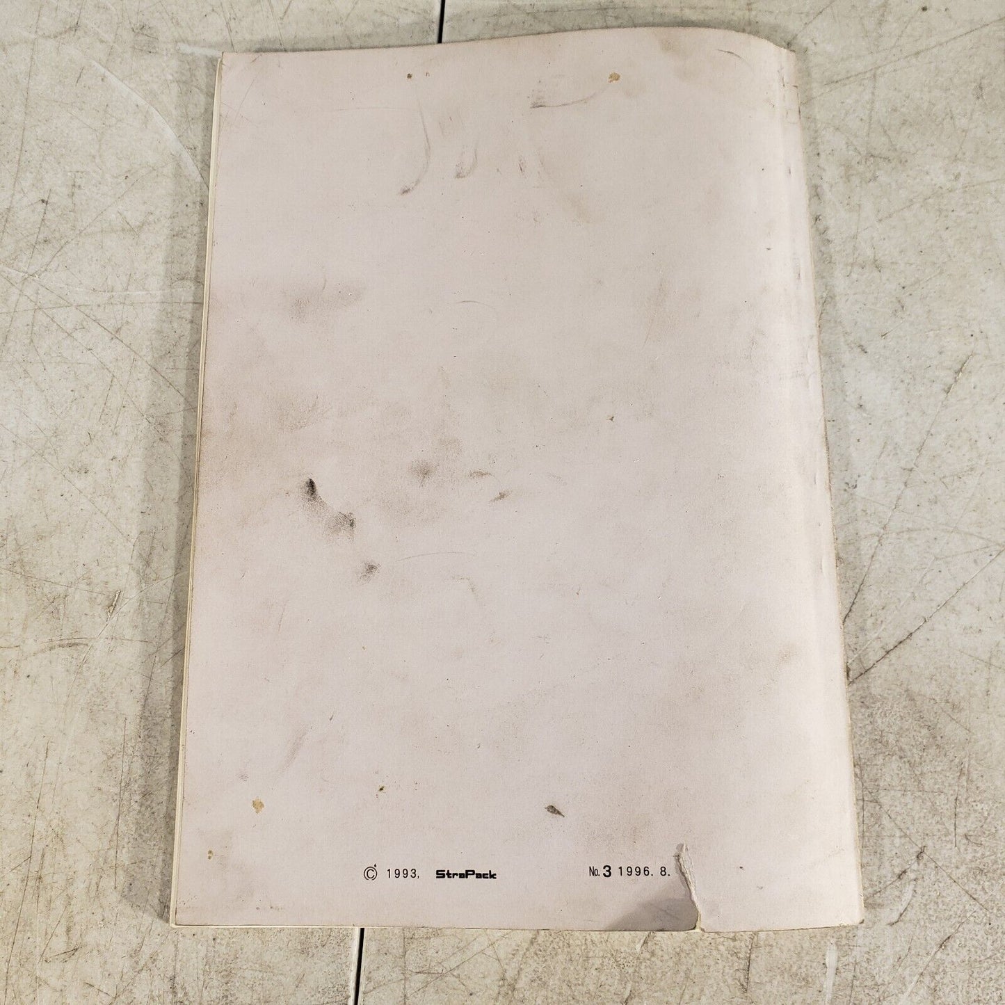 StraPack Parts List RQ-8 3505B-SG8 1993