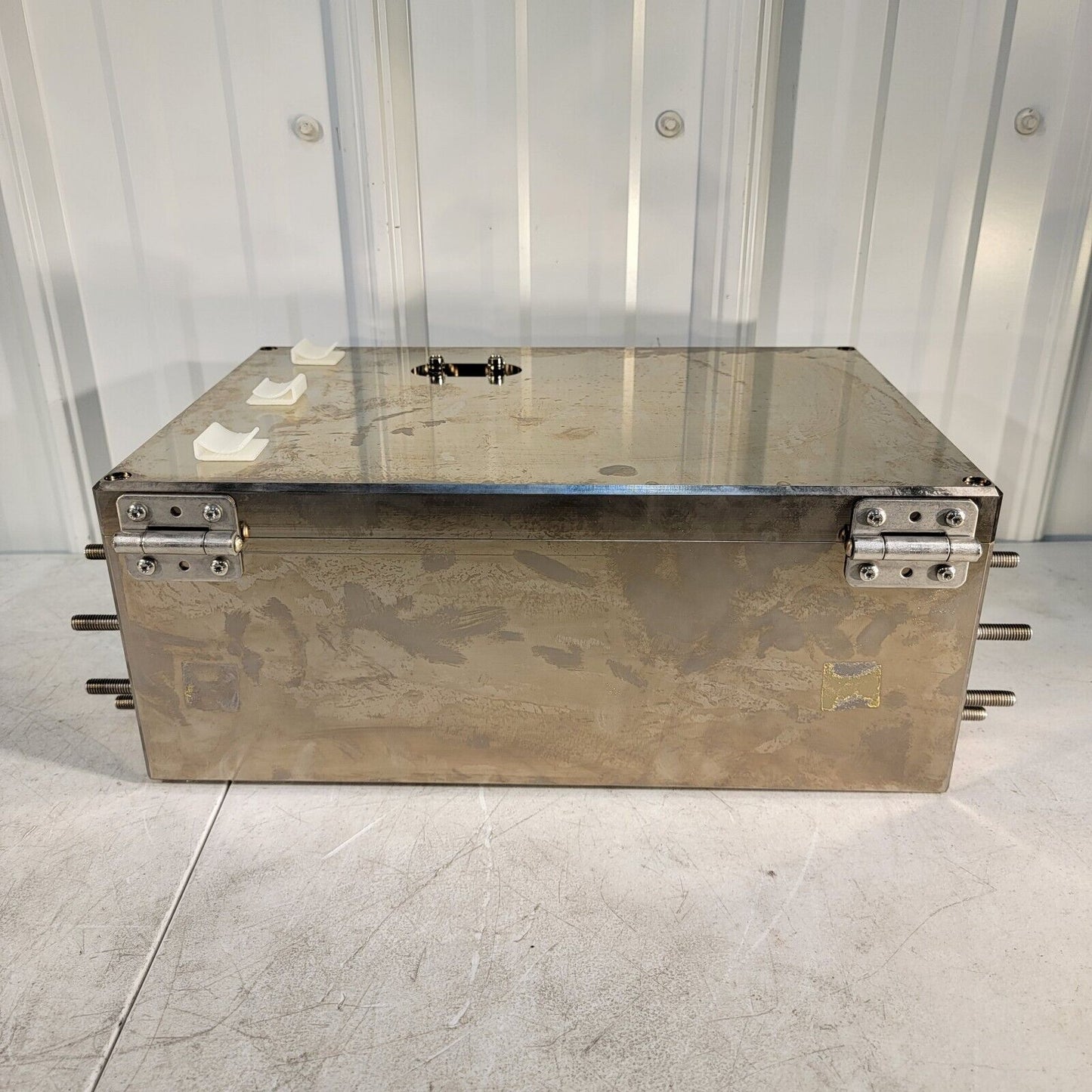 Rectangular Stainless High Vacuum Chamber 4.5" CF DN63CF Flanges 3x Viewports