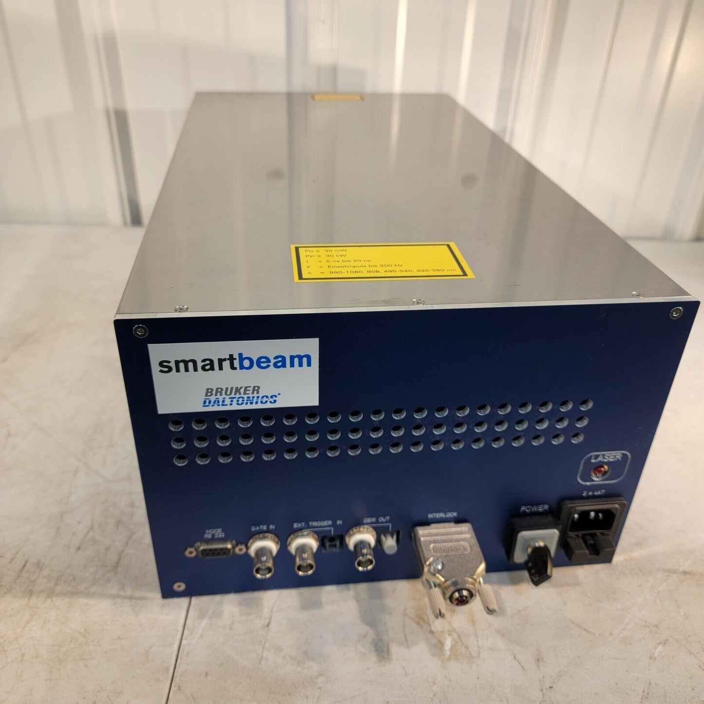 Bruker Daltonics SmartBeam MALDI 200 Pulsed Laser System 250mW from ULTRAFLEX II
