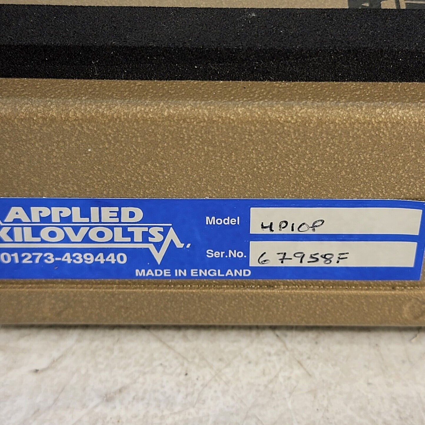 Applied KiloVolts HP10P + 10kV DC Power Supply Source High Voltage SHV