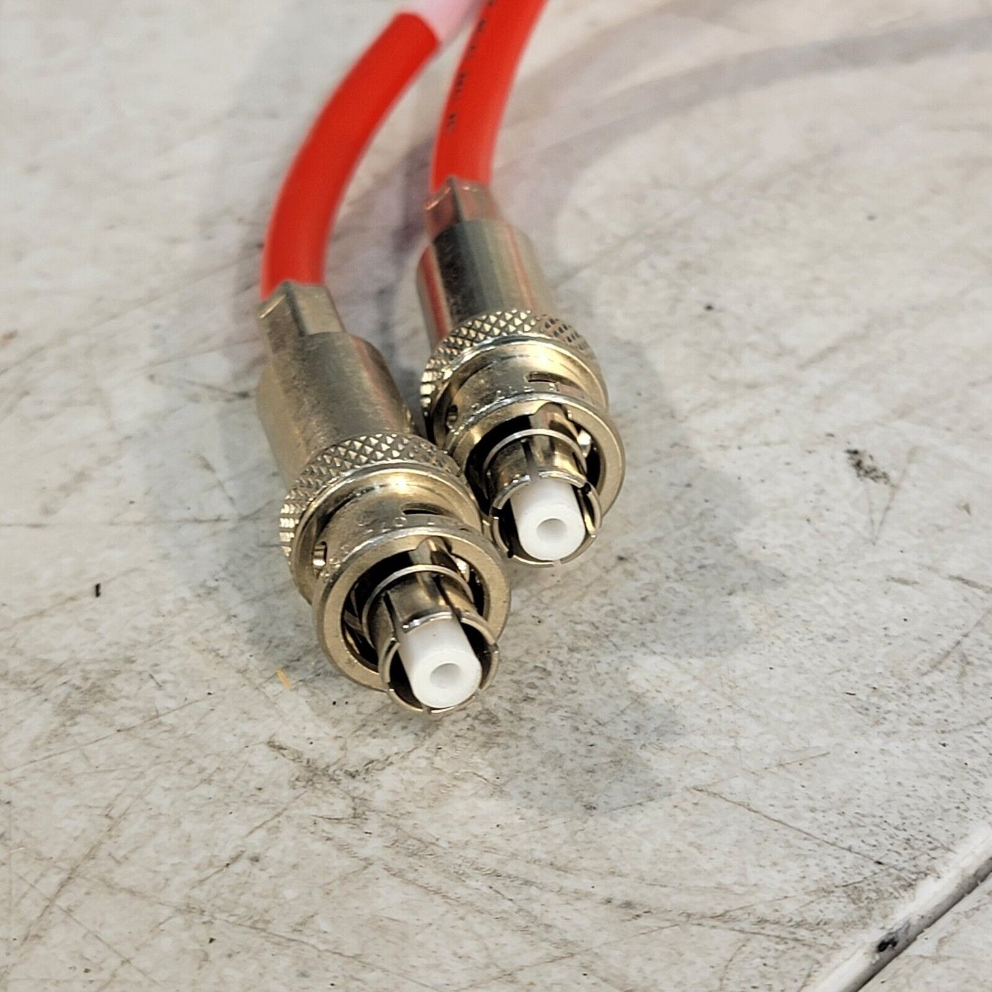 Radiall R317074 SHV Connector 6kV High Voltage Patch Cable 80" Long Sumitomo